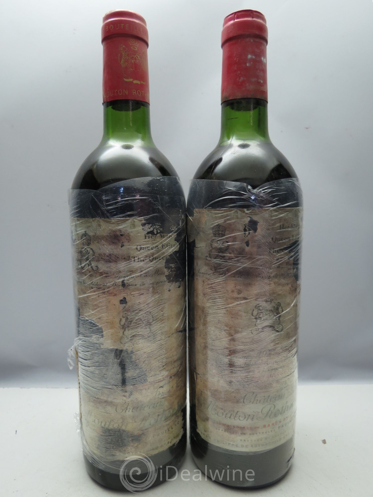 Château Mouton Rothschild 1er Grand Cru Classé (CB sans couvercle) 1977 - Lot de 12 bouteilles - 5