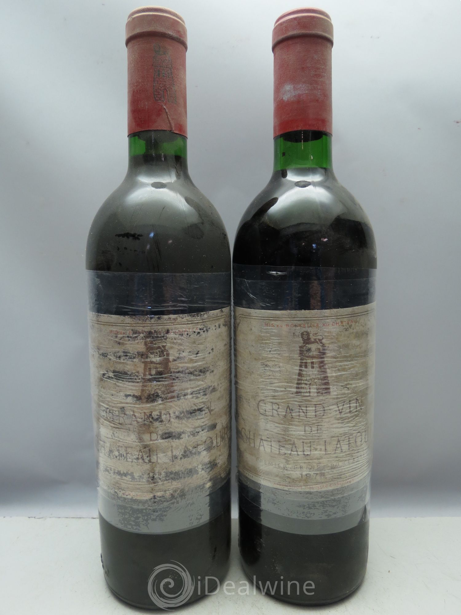 Château Latour 1er Grand Cru Classé (CB sans couvercle)  1974 - Lotto di 12 bottiglie - 1