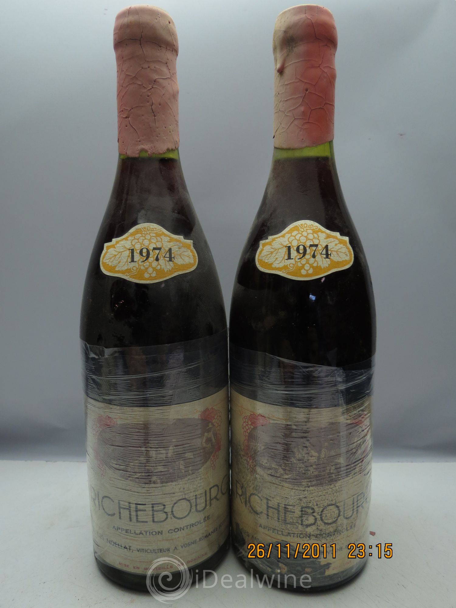 Richebourg Grand Cru Charles Noëllat 1974 - Lot de 12 bouteilles - 1