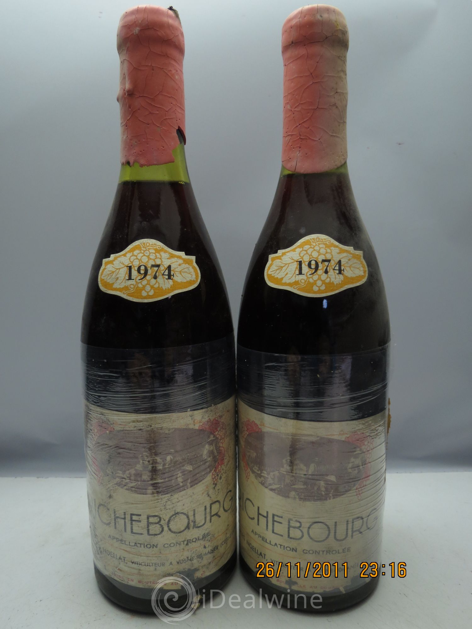 Richebourg Grand Cru Charles Noëllat 1974 - Lot de 12 bouteilles - 2