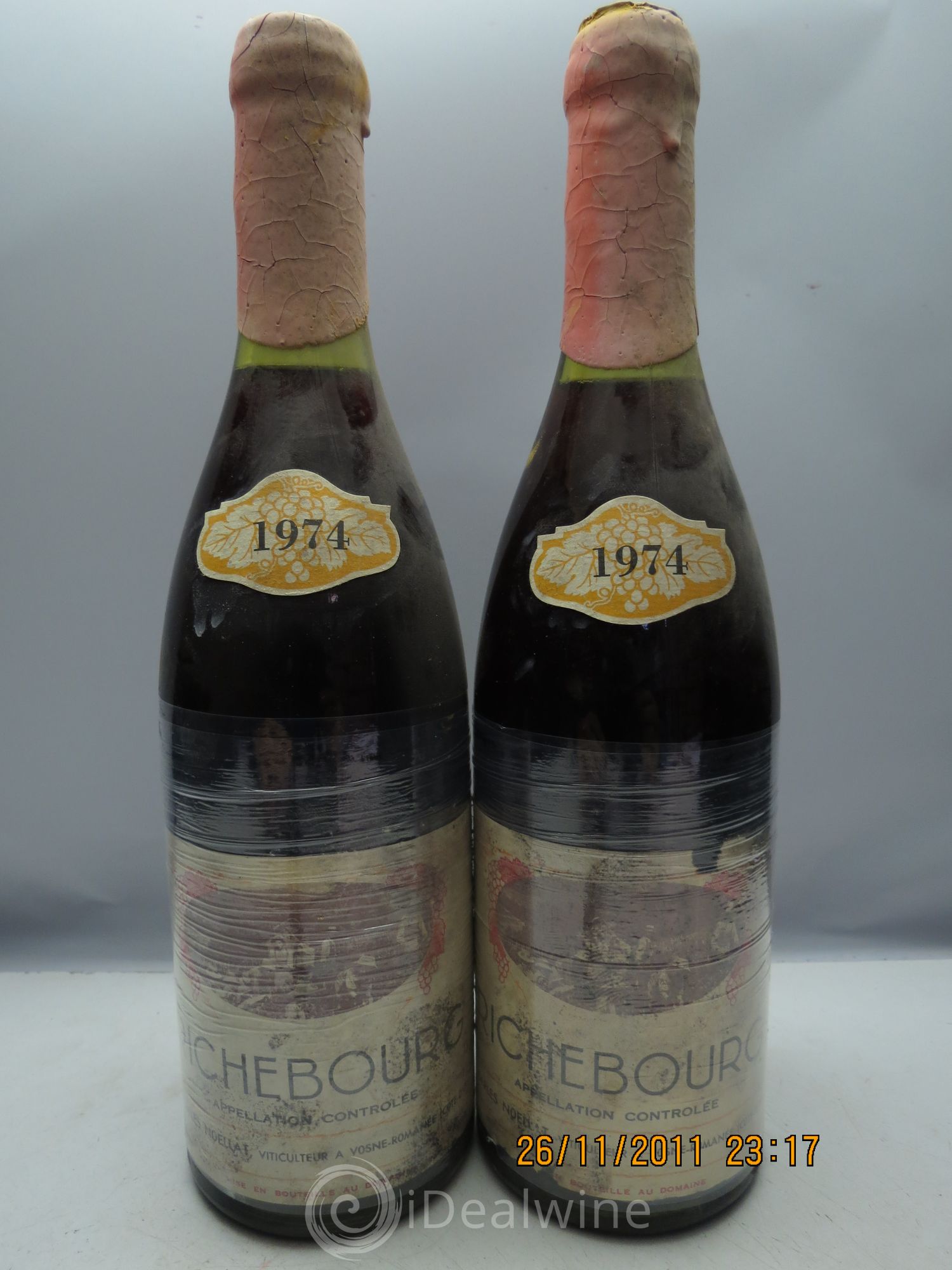 Richebourg Grand Cru Charles Noëllat 1974 - Lot de 12 bouteilles - 4