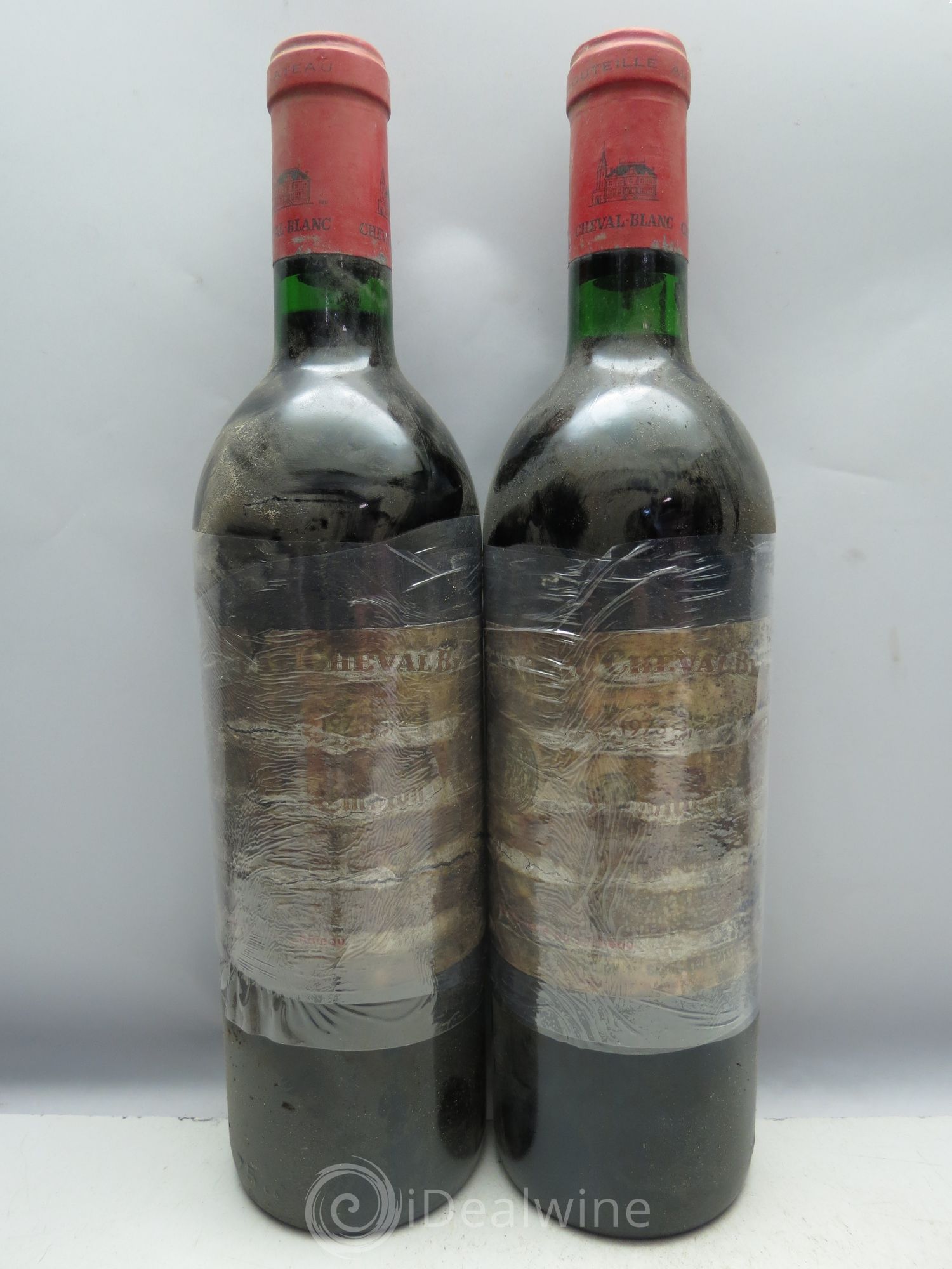 Château Cheval Blanc 1er Grand Cru Classé A (CB sans couvercle)  1973 - Lot de 12 bouteilles - 2