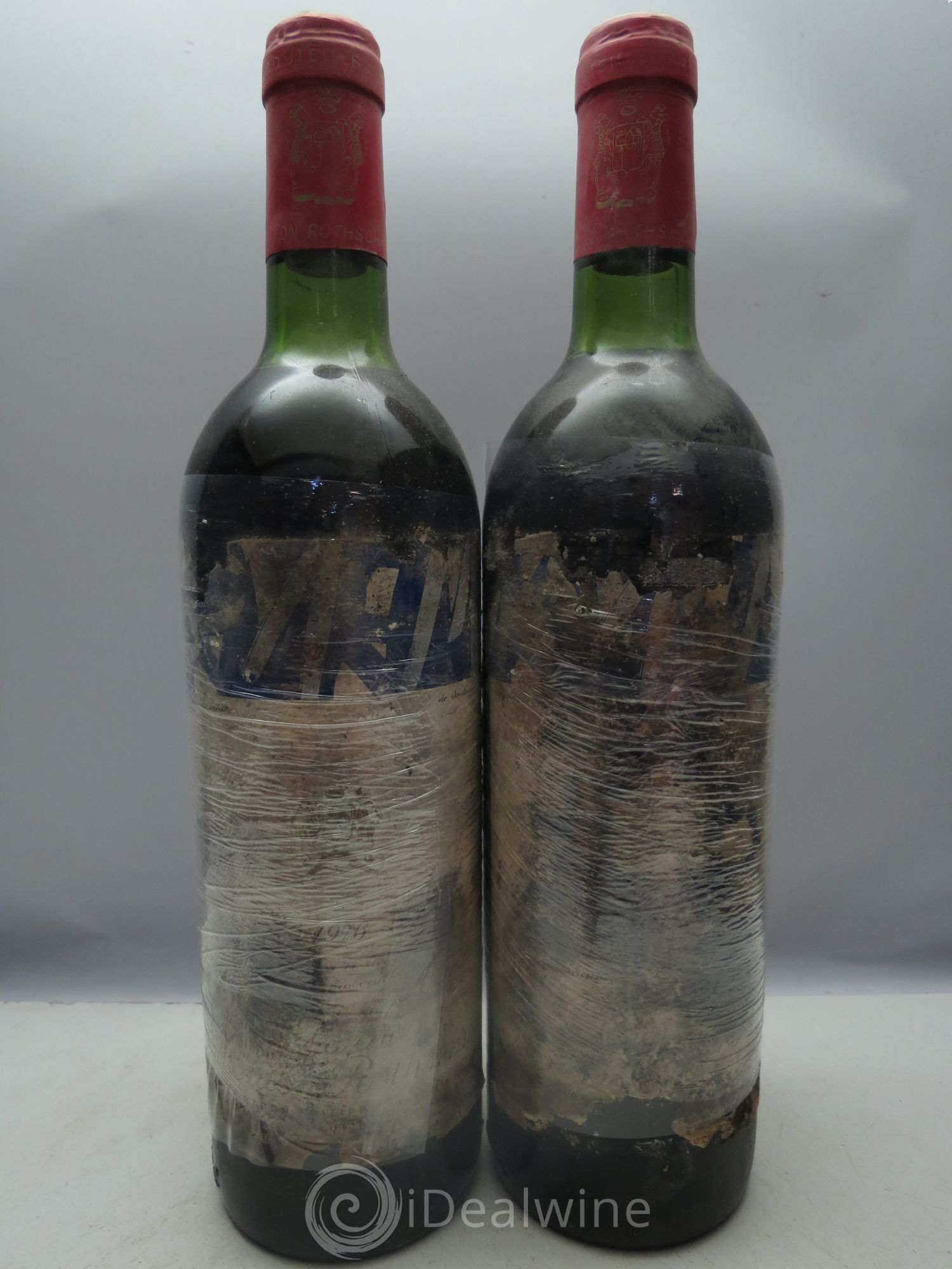 Château Mouton Rothschild 1er Grand Cru Classé 1976 - Lot de 12 bouteilles - 4
