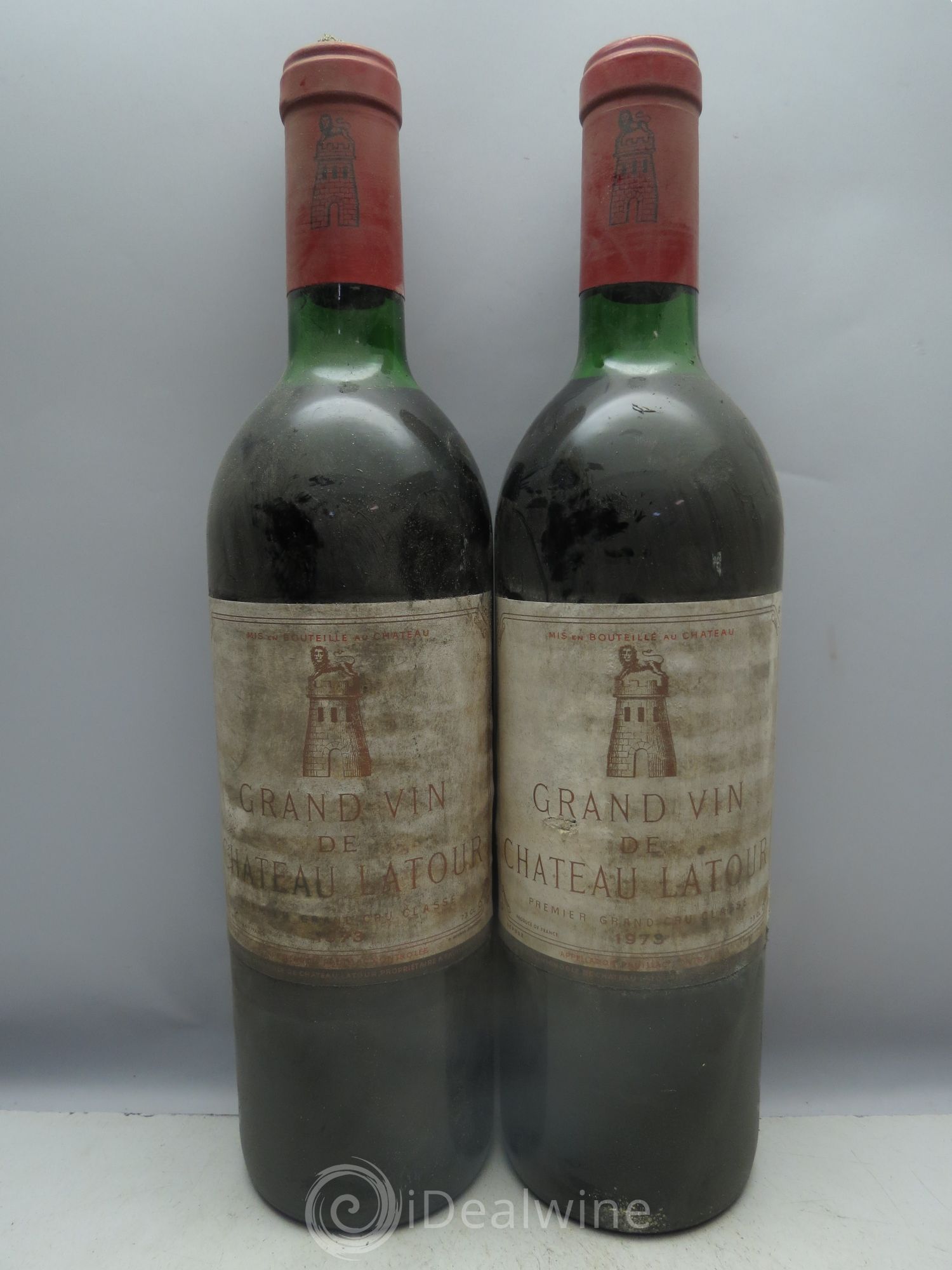 Château Latour 1er Grand Cru Classé 1973 - Lot de 6 bouteilles - 0