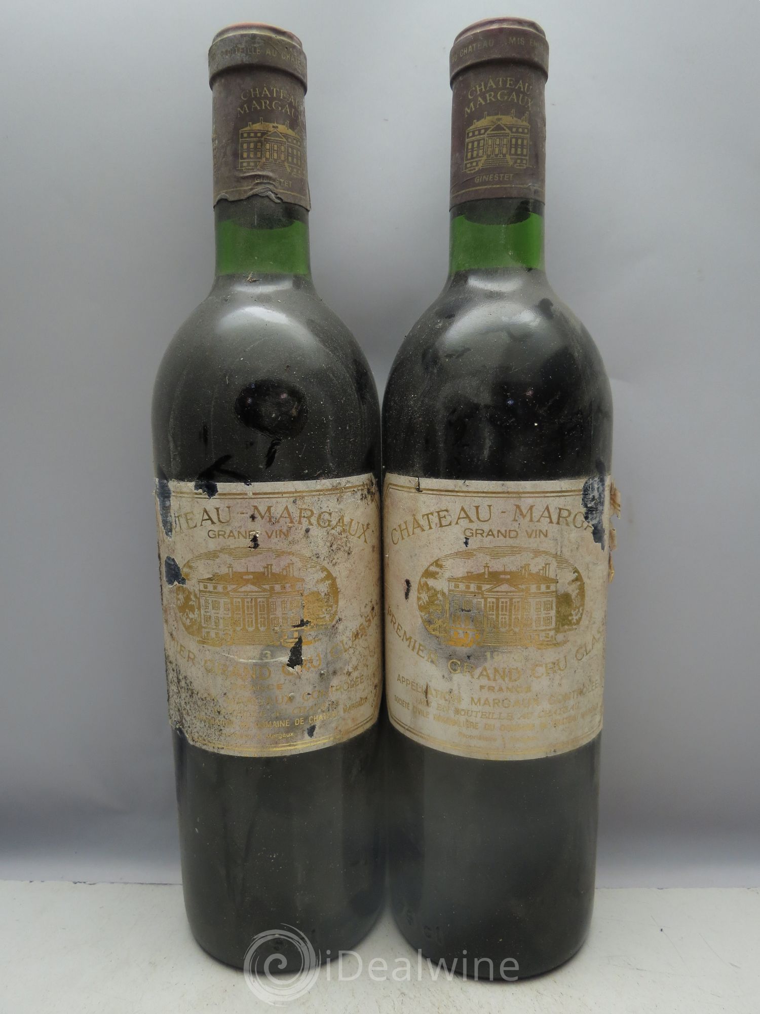 Château Margaux 1er Grand Cru Classé 1973 - Lot de 12 bouteilles - 0