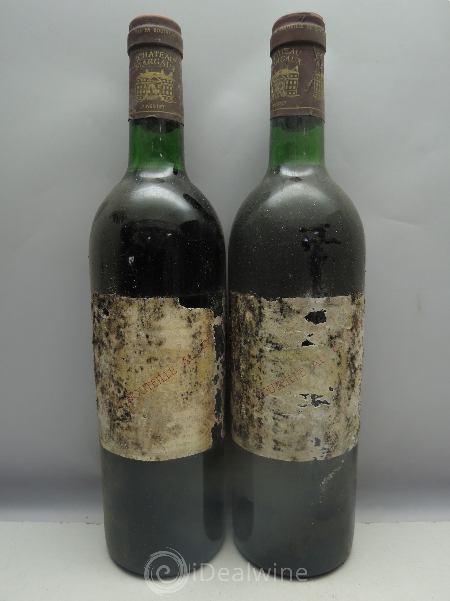 Château Margaux 1er Grand Cru Classé 1974 - Lot de 12 bouteilles - 1