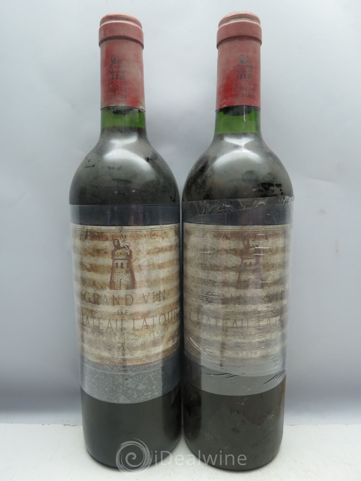 Château Latour 1er Grand Cru Classé (CB sans couvercle) 1976 - Lot de 12 bouteilles - 2