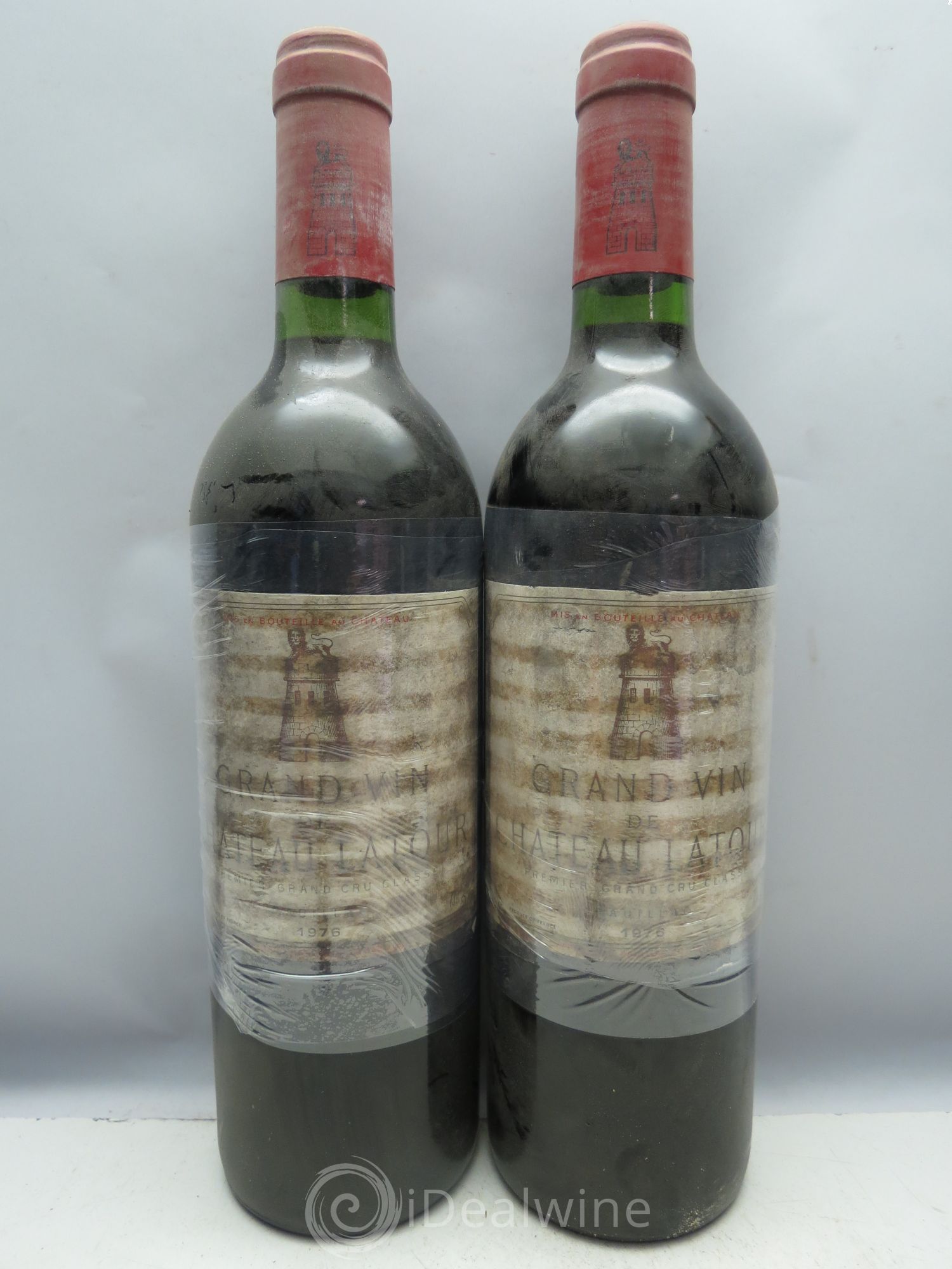 Château Latour 1er Grand Cru Classé (CB sans couvercle) 1976 - Lot de 12 bouteilles - 4