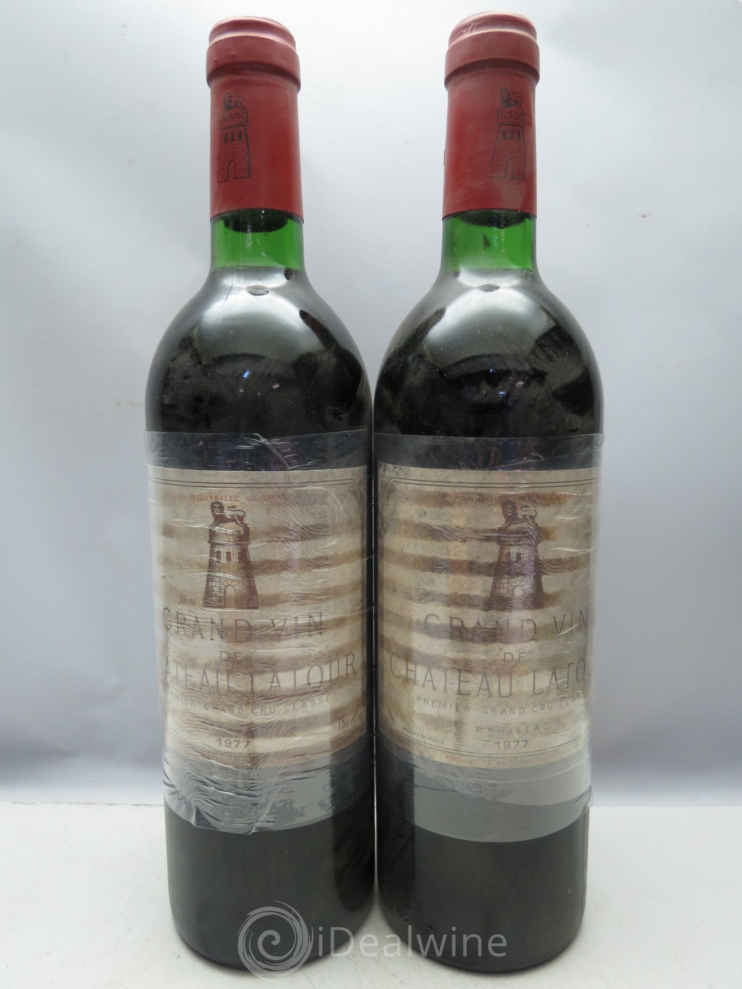 Château Latour 1er Grand Cru Classé (CB sans couvercle) 1977 - Lot de 12 bouteilles - 2