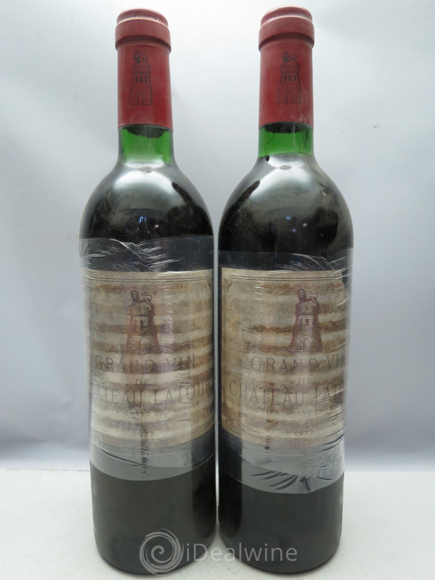 Château Latour 1er Grand Cru Classé (CB sans couvercle) 1977 - Lot de 12 bouteilles - 4