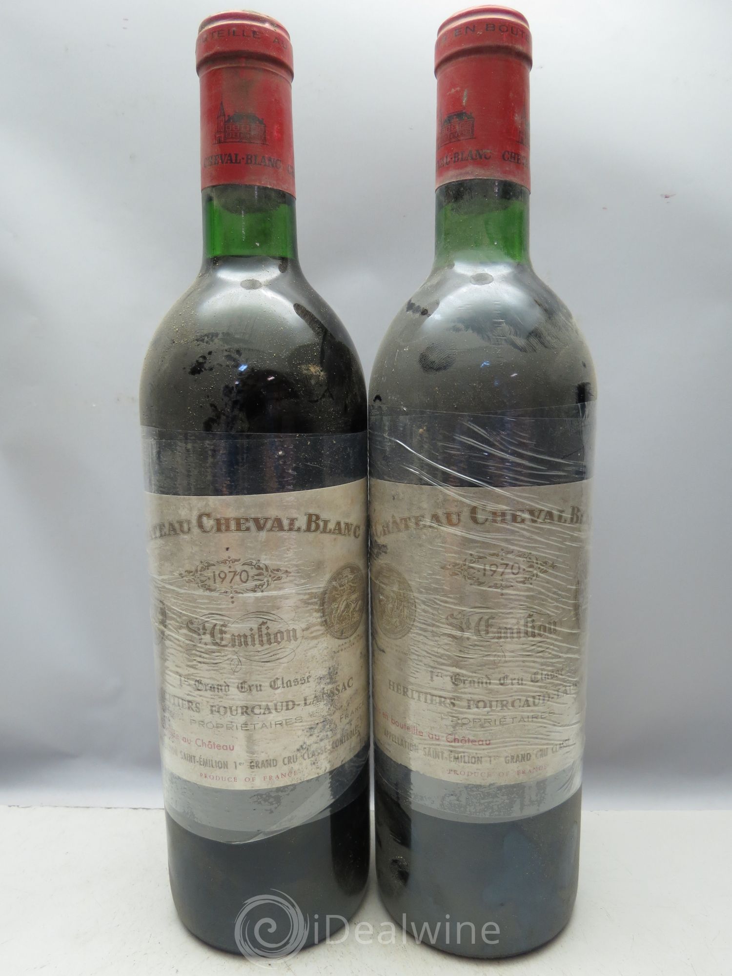 Château Cheval Blanc 1er Grand Cru Classé A 1970 - Lot de 6 bouteilles - 0