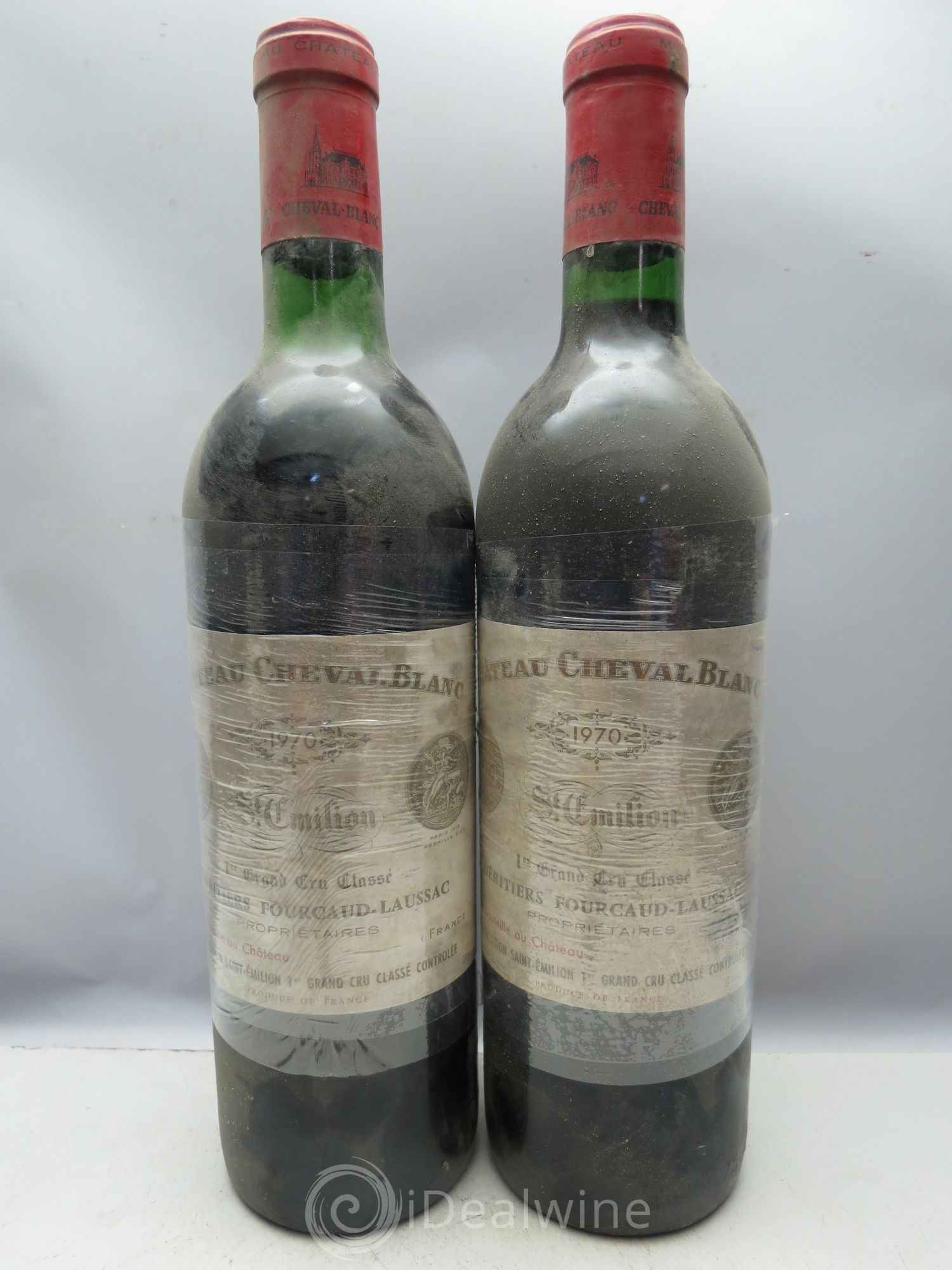 Château Cheval Blanc 1er Grand Cru Classé A 1970 - Lot de 6 bouteilles - 1
