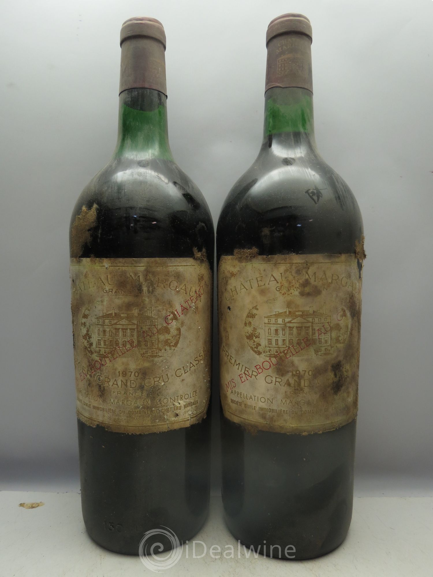 Château Margaux 1er Grand Cru Classé 1970 - Lot de 6 magnums - 0