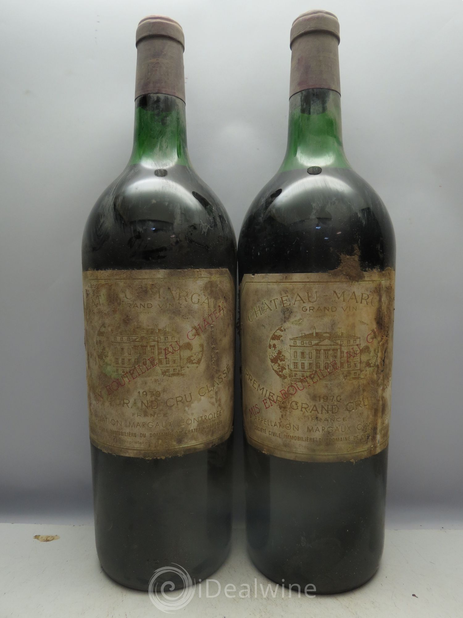 Château Margaux 1er Grand Cru Classé 1970 - Lot de 6 magnums - 2