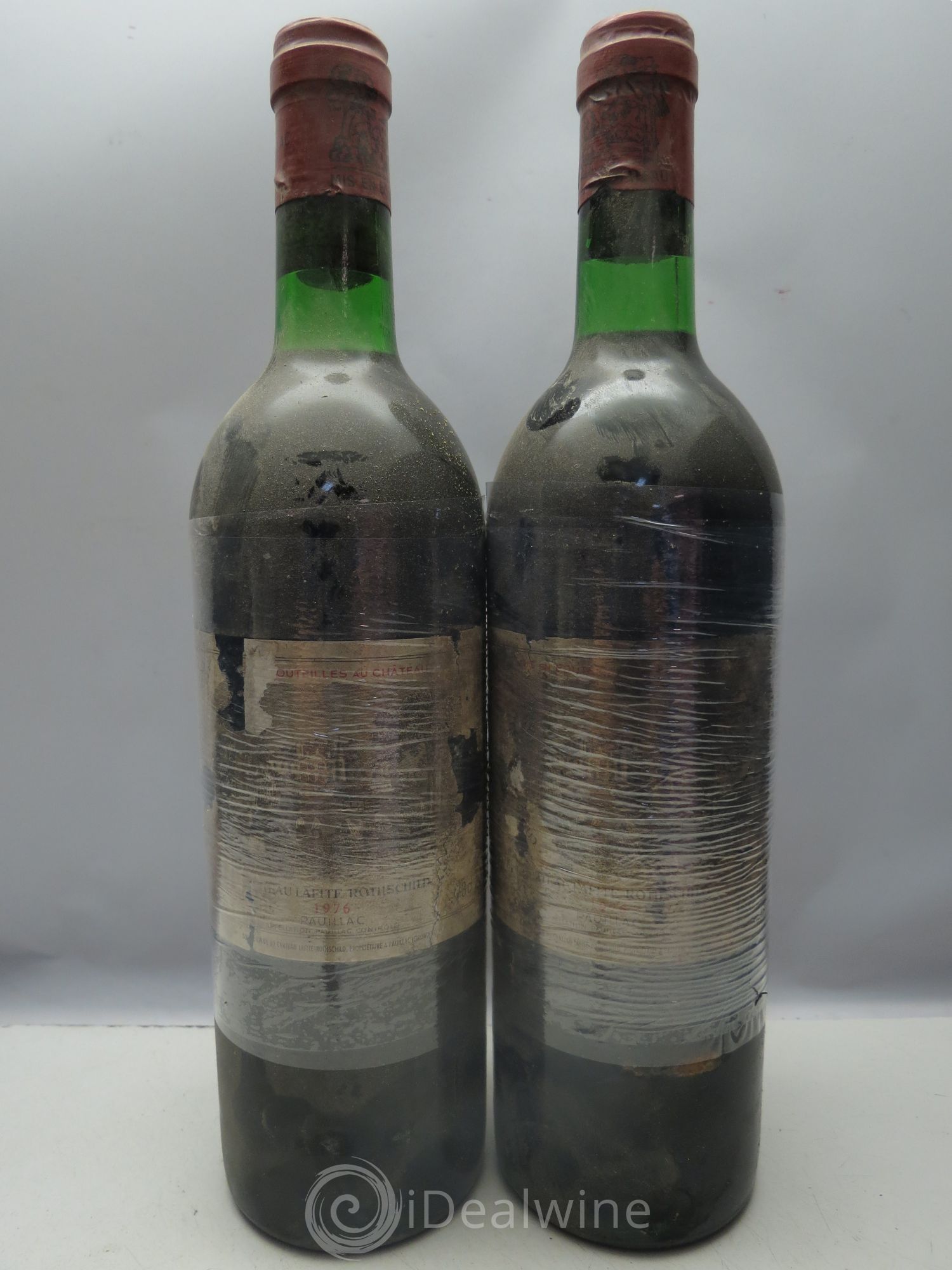 Château Lafite Rothschild 1er Grand Cru Classé 1976 - Lot de 6 bouteilles - 1
