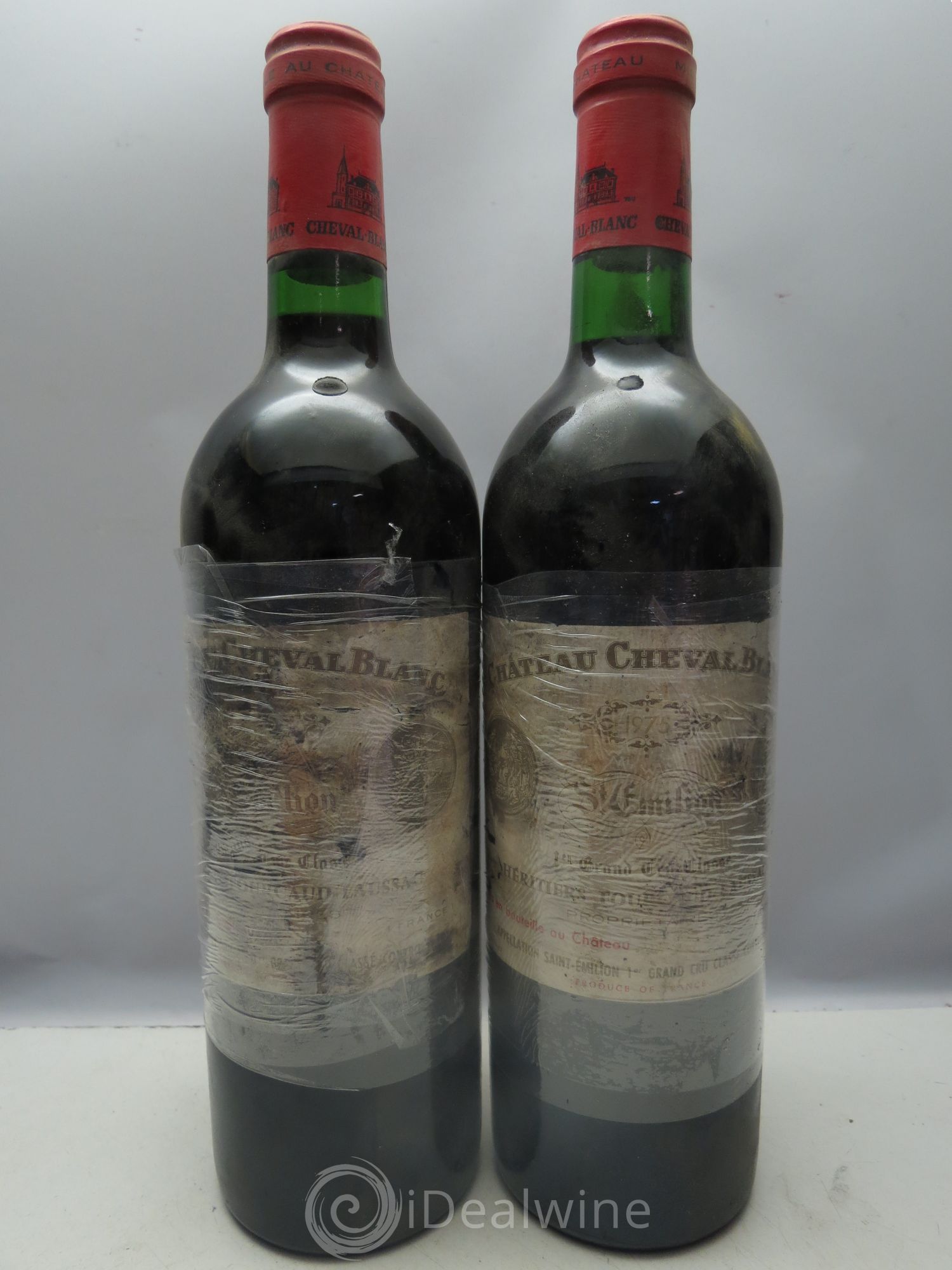 Château Cheval Blanc 1er Grand Cru Classé A 1975 - Lot de 6 bouteilles - 1