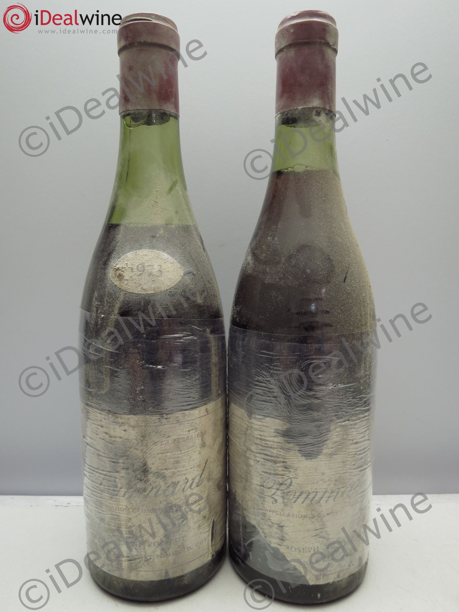 Pommard J.Voillot 1973 - Lot de 2 bouteilles - 0