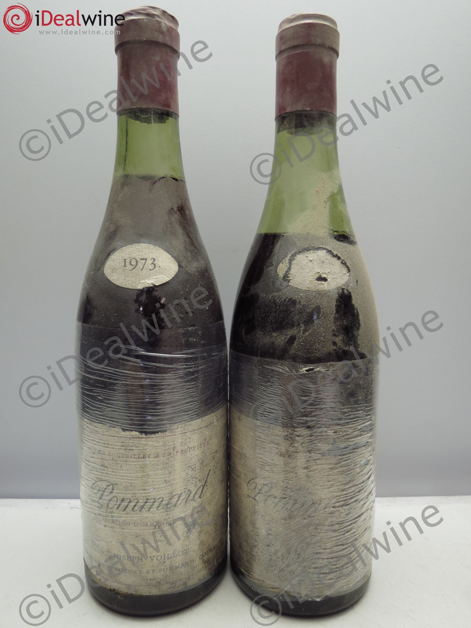 Pommard J.Voillot 1973 - Posten von 2 Flaschen - 0