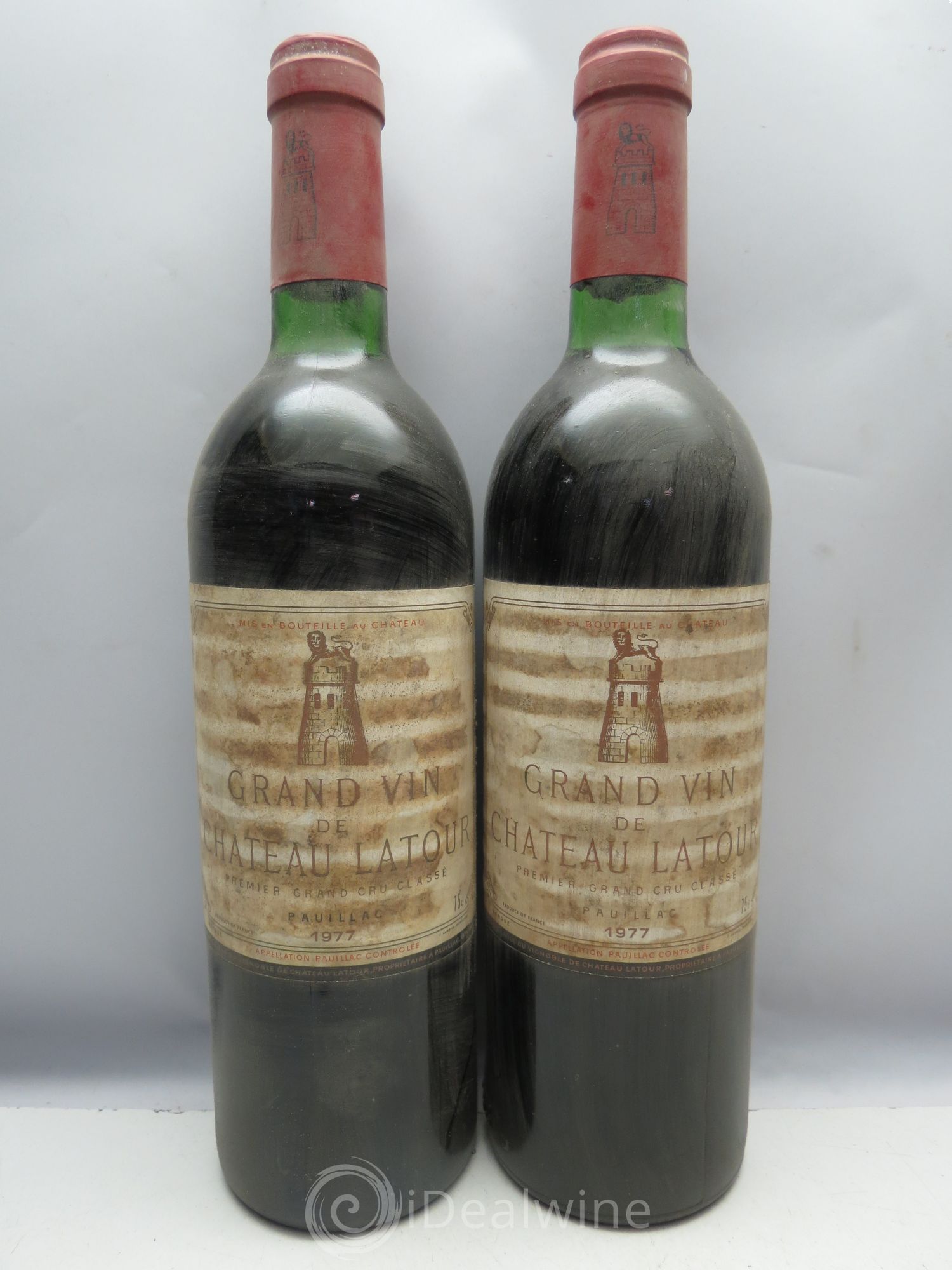Château Latour 1er Grand Cru Classé 1977 - Lot de 12 bouteilles - 4
