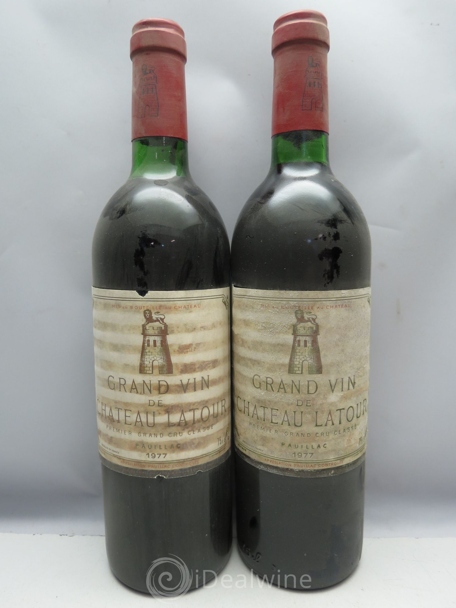 Château Latour 1er Grand Cru Classé 1977 - Lot de 12 bouteilles - 5