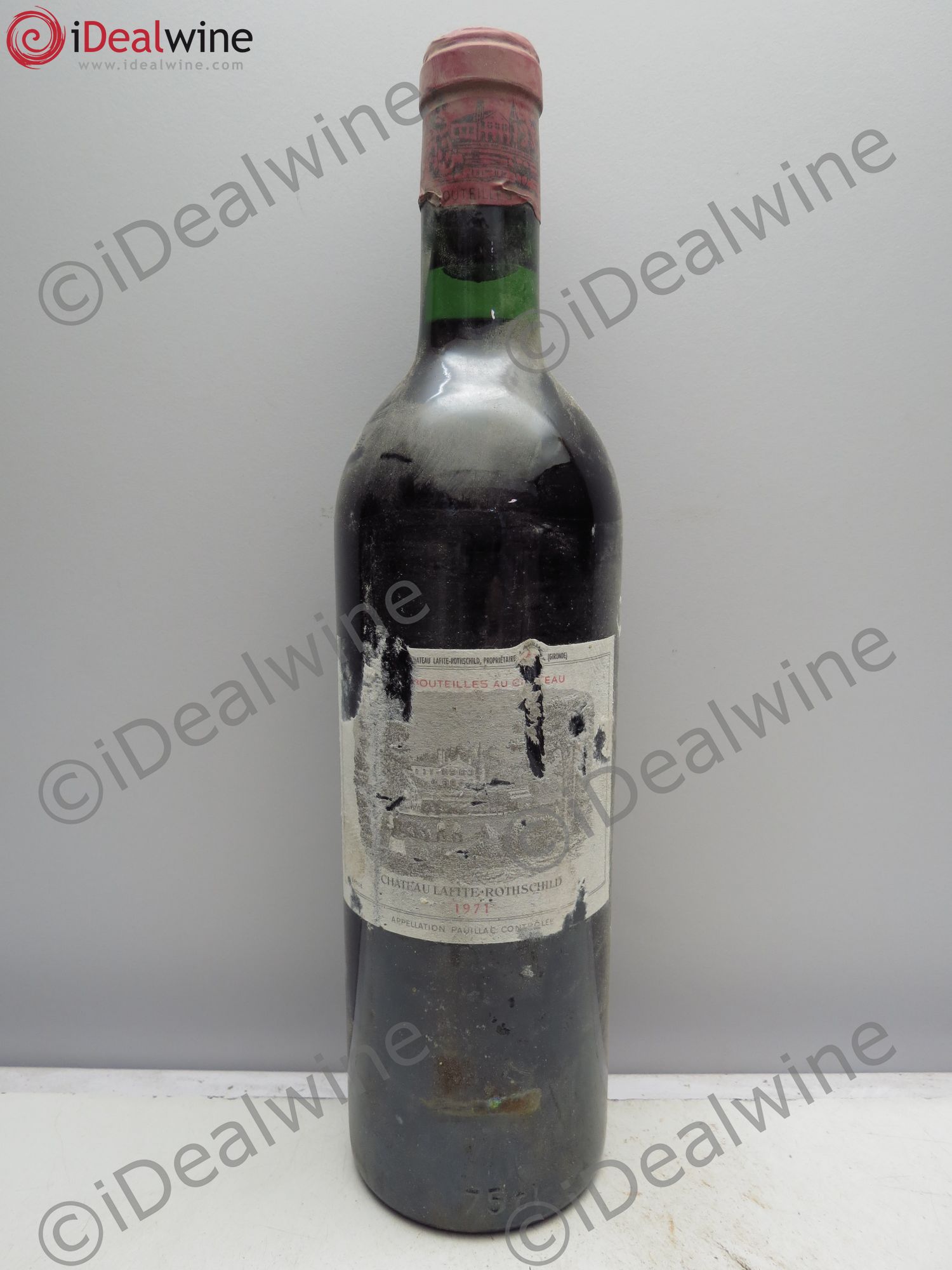 Château Lafite Rothschild 1er Grand Cru Classé 1971 - Lot de 1 bouteille - 0