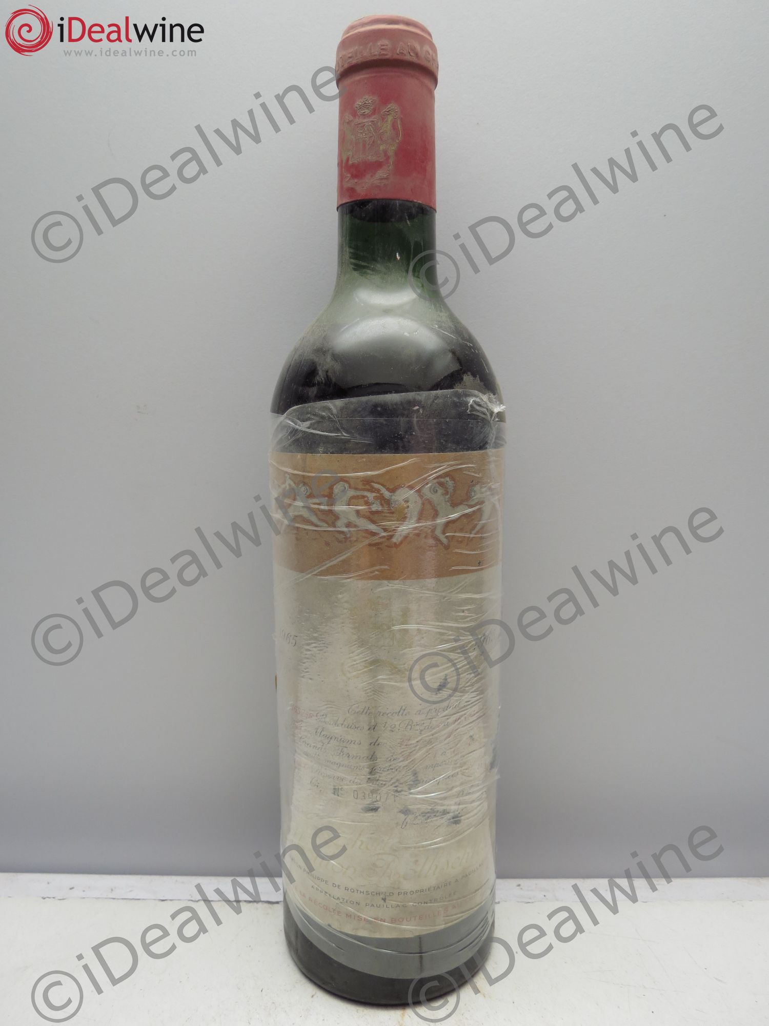 Château Mouton Rothschild 1er Grand Cru Classé 1965 - Lot de 1 bouteille - 0
