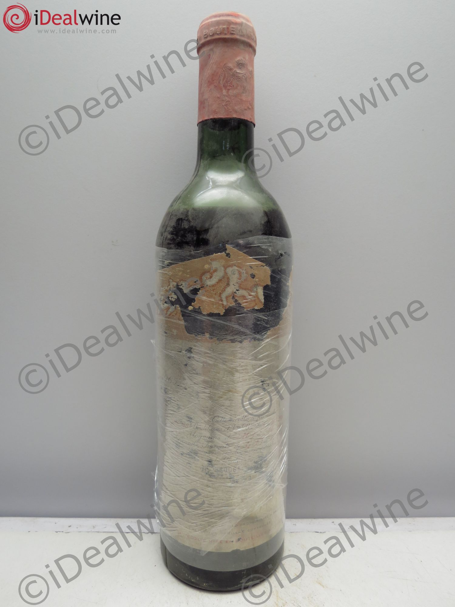 Château Mouton Rothschild 1er Grand Cru Classé 1965 - Lot de 1 bouteille - 0