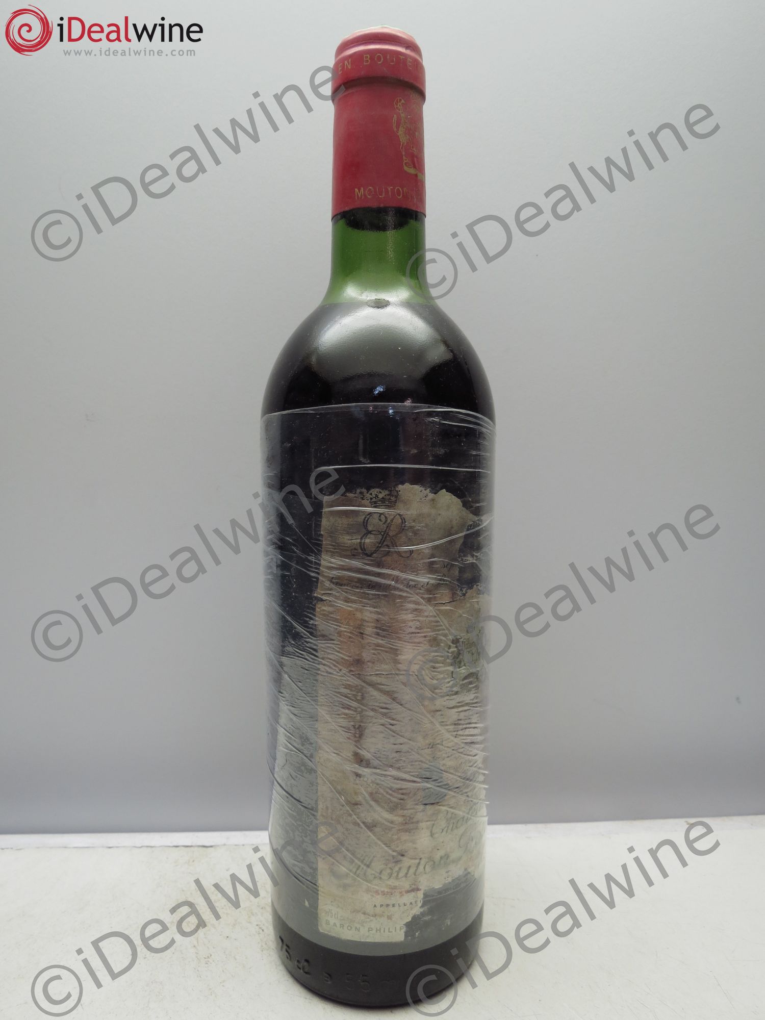 Château Mouton Rothschild 1er Grand Cru Classé 1977 - Lot de 1 bouteille - 0