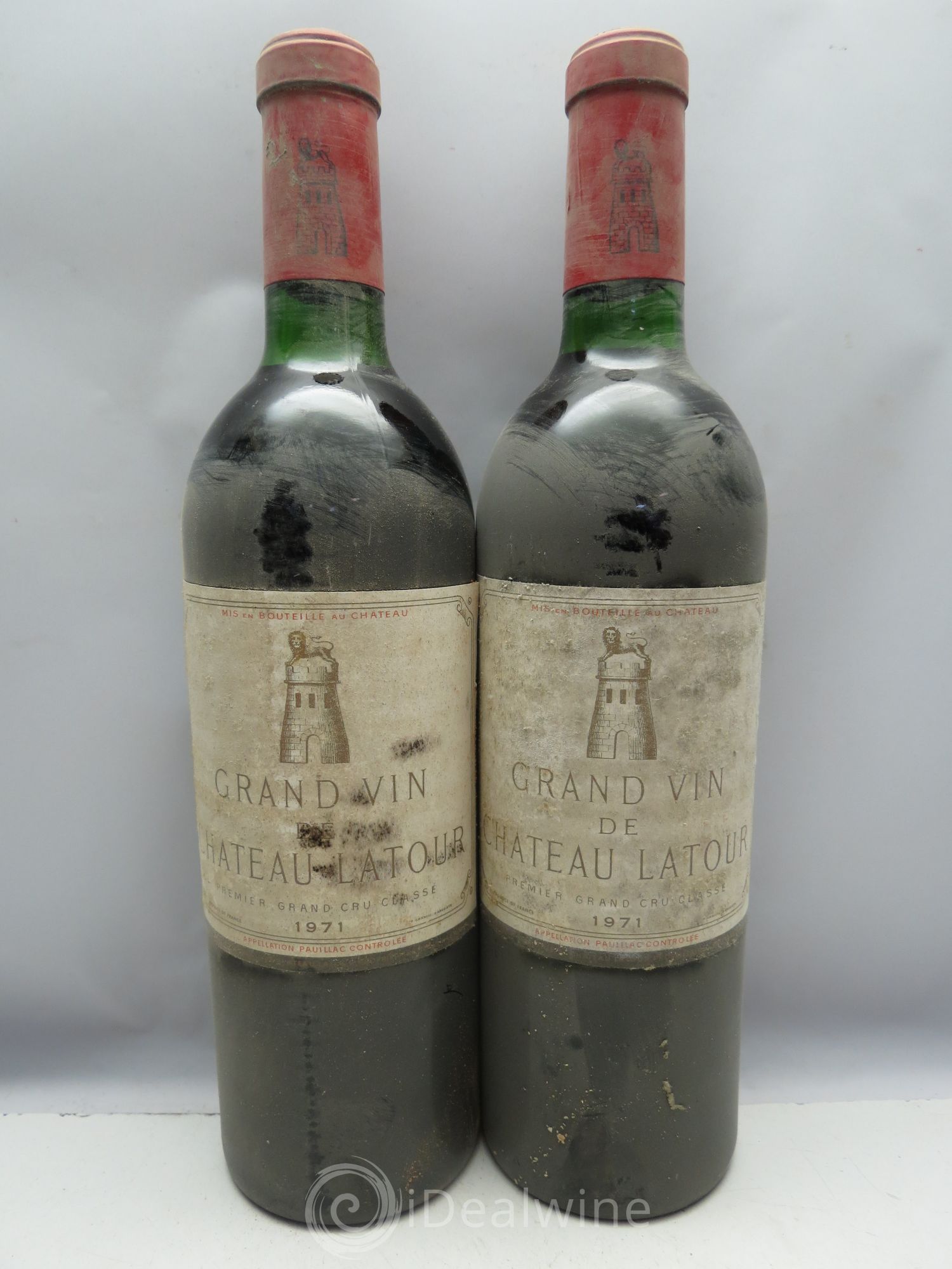 Château Latour 1er Grand Cru Classé 1971 - Lot de 6 bouteilles - 1