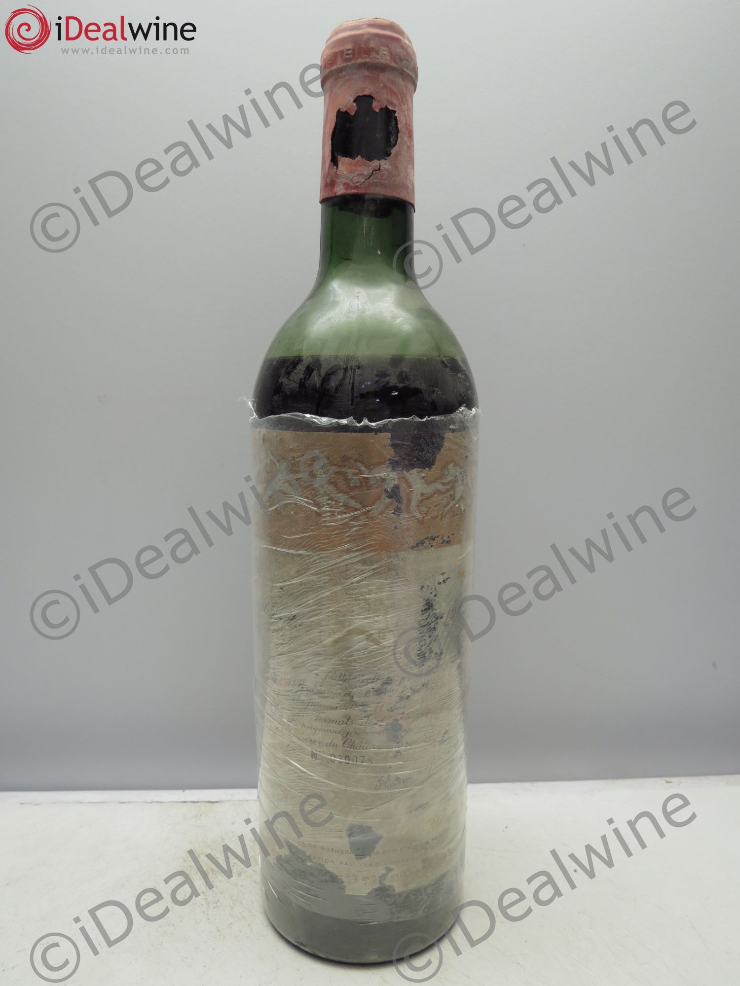 Château Mouton Rothschild 1er Grand Cru Classé 1965 - Lot de 1 bouteille - 0