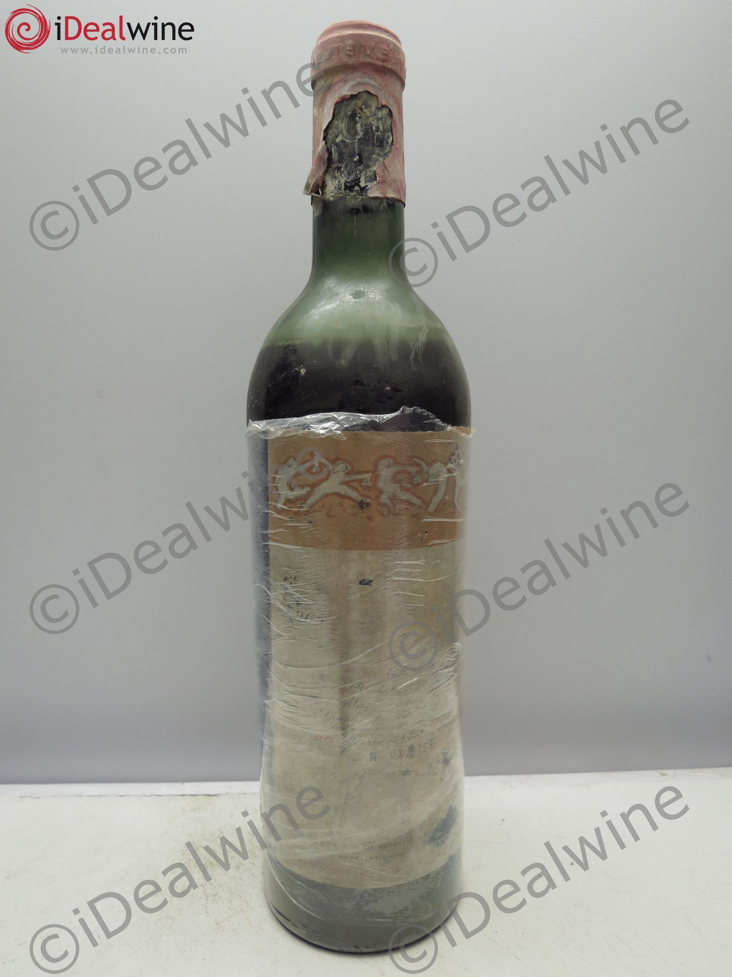 Château Mouton Rothschild 1er Grand Cru Classé 1965 - Lot de 1 bouteille - 0