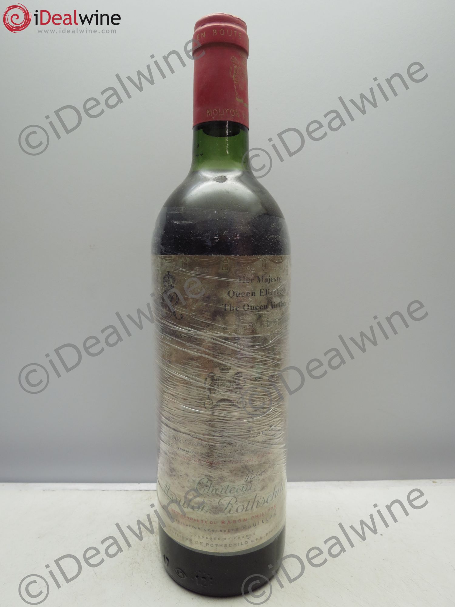 Château Mouton Rothschild 1er Grand Cru Classé 1977 - Lot de 1 bouteille - 0