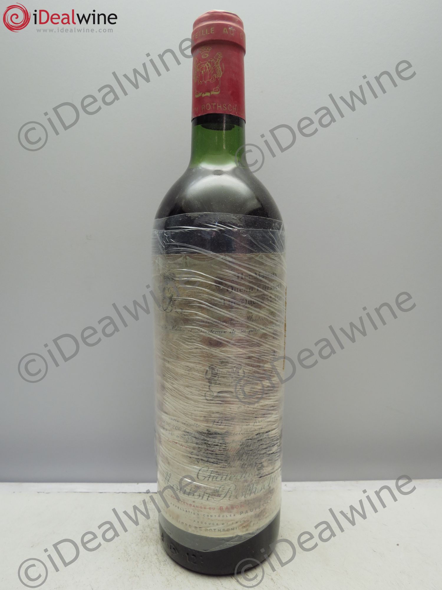 Château Mouton Rothschild 1er Grand Cru Classé 1977 - Lot de 1 bouteille - 0