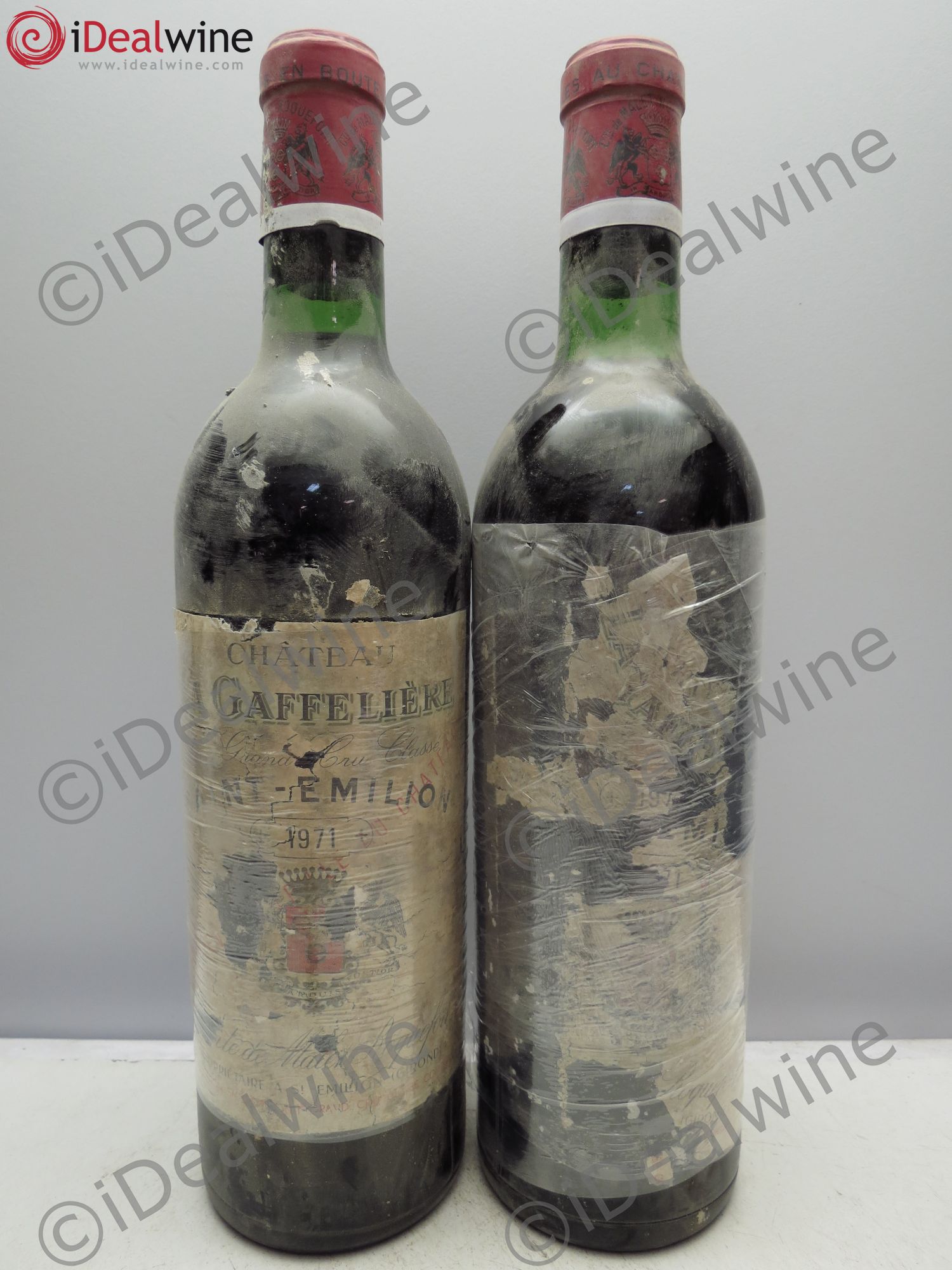 Saint-Émilion Château La Gaffelière Naudes 1971 - Posten von 2 Flaschen - 0