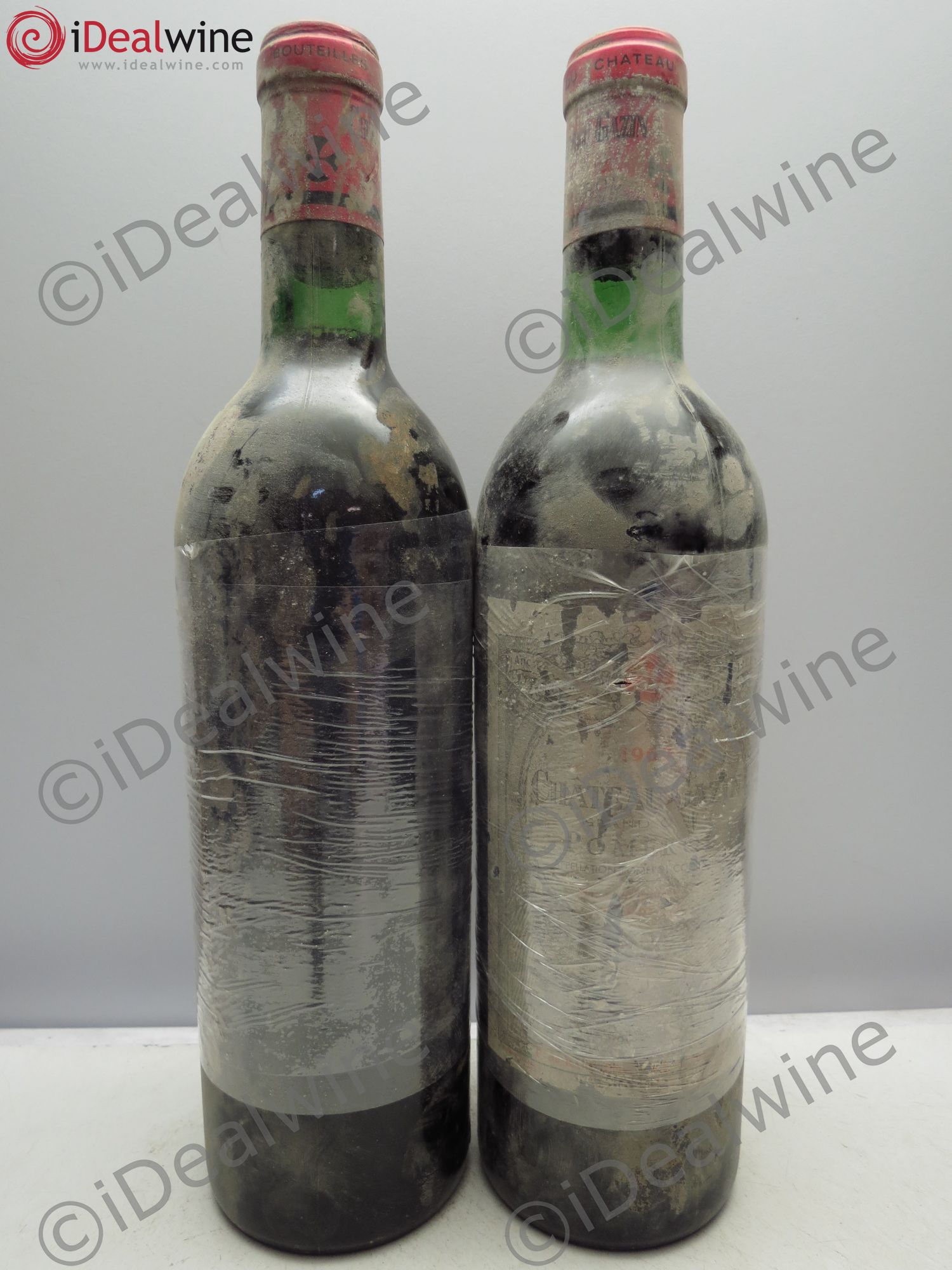Château Gazin 1969 - Lot de 2 bouteilles - 0