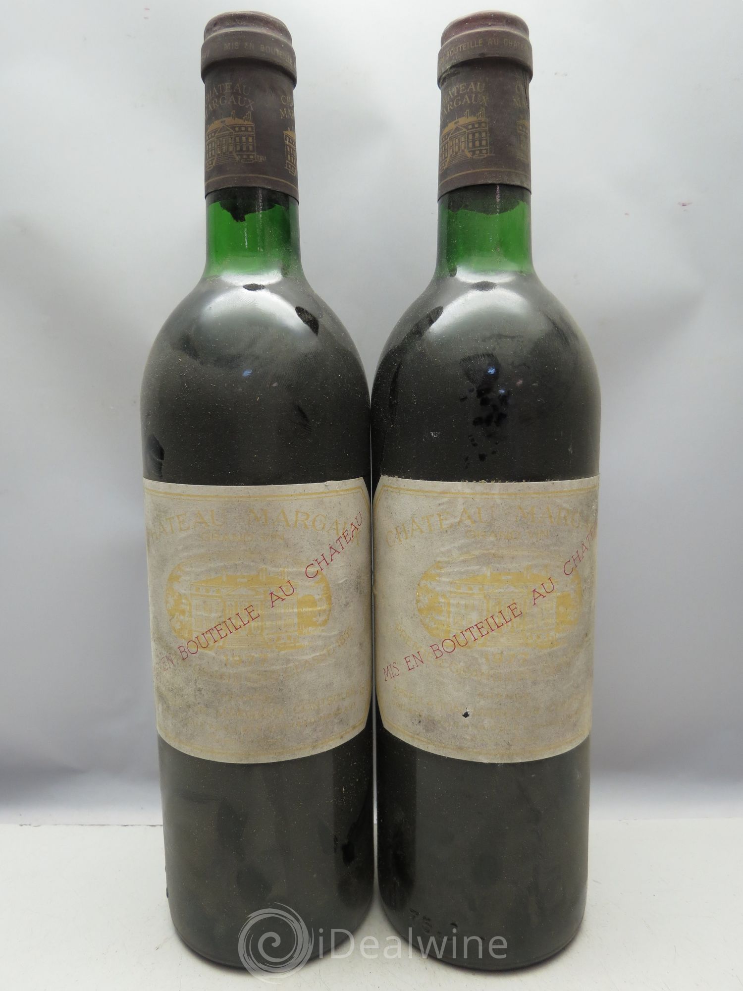 Château Margaux 1er Grand Cru Classé (CB sans couvercle) 1977 - Lot de 12 bouteilles - 4
