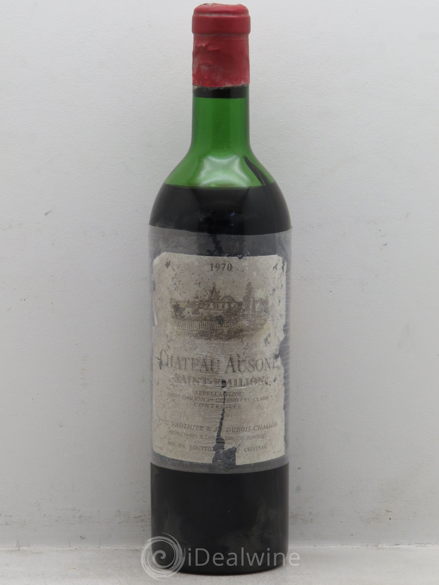 Château Ausone 1er Grand Cru Classé A 1970 - Lot de 1 bouteille - 0
