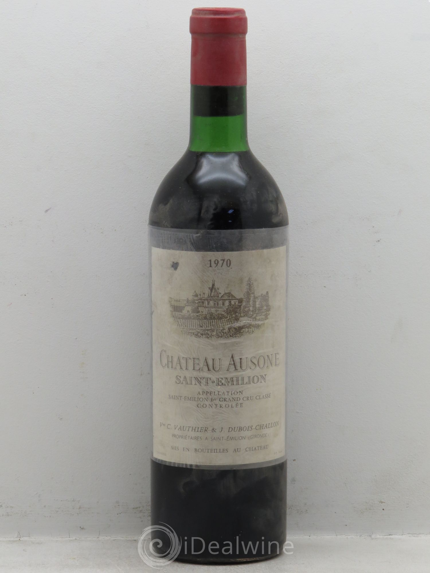 Château Ausone 1er Grand Cru Classé A 1970 - Lot de 1 bouteille - 0