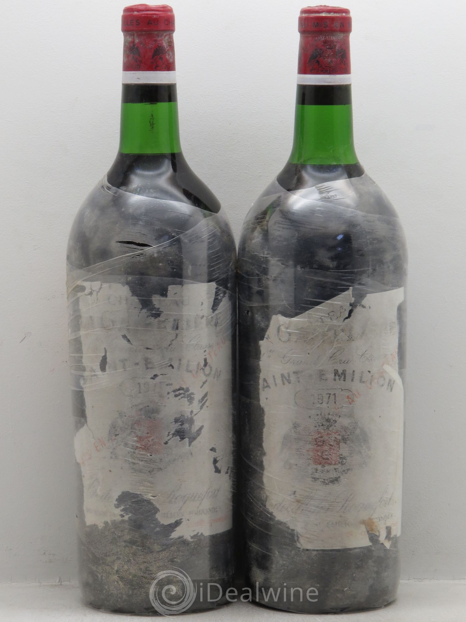 Château la Gaffelière 1er Grand Cru Classé B 1971 - Lot de 2 magnums - 0