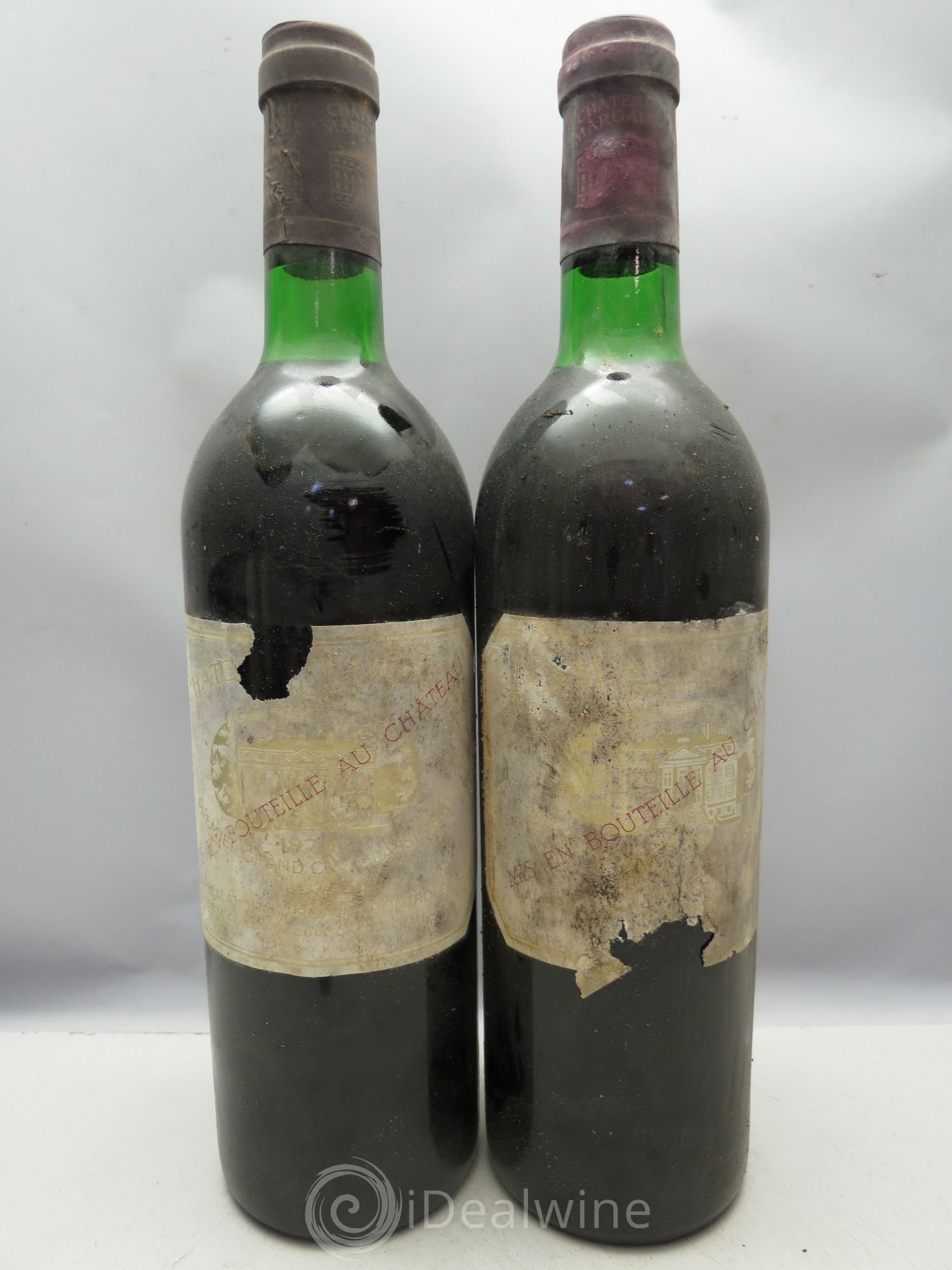 Château Margaux 1er Grand Cru Classé (CB sans couvercle) 1976 - Lot de 12 bouteilles - 0