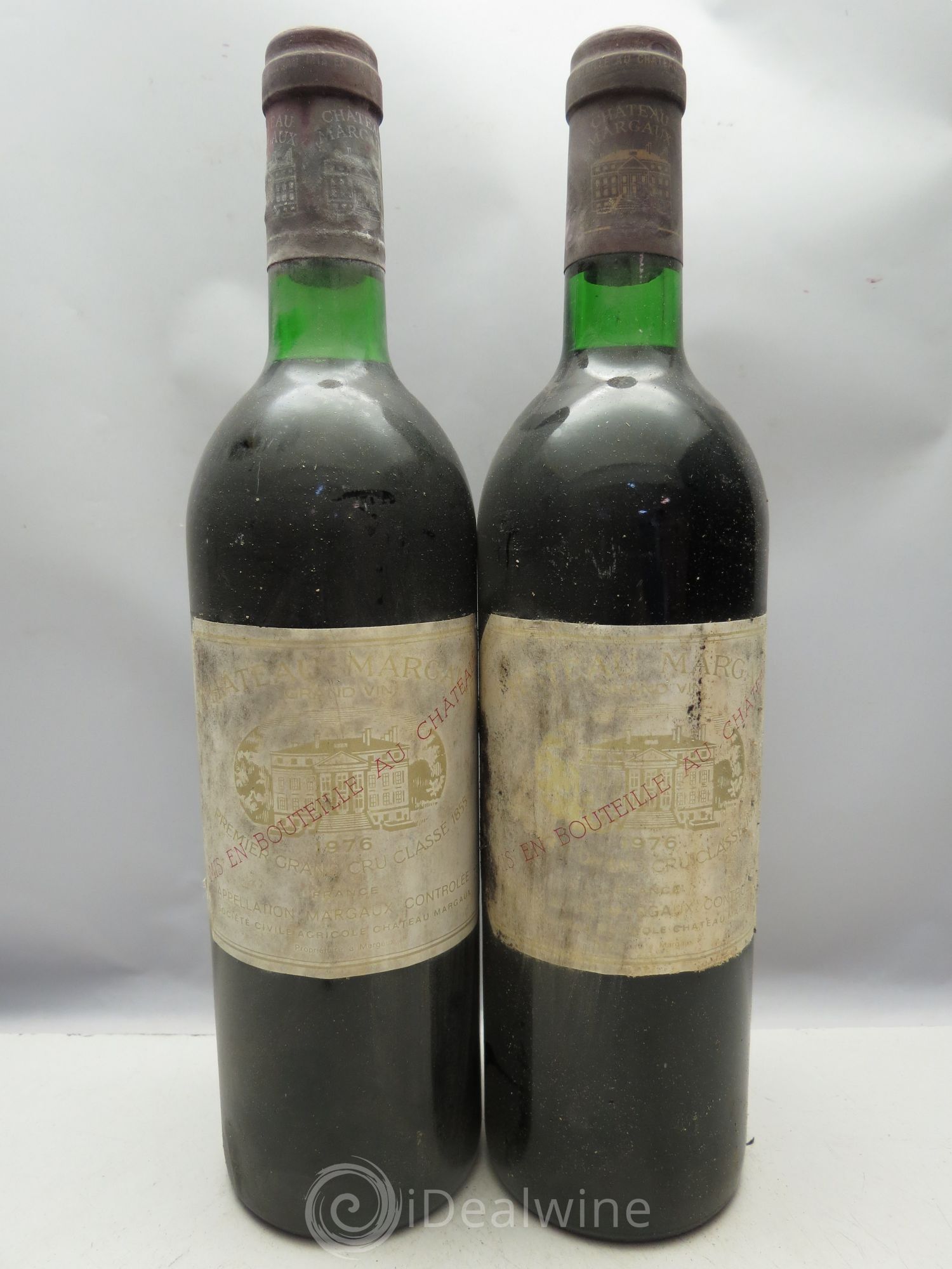 Château Margaux 1er Grand Cru Classé (CB sans couvercle) 1976 - Lot de 12 bouteilles - 1