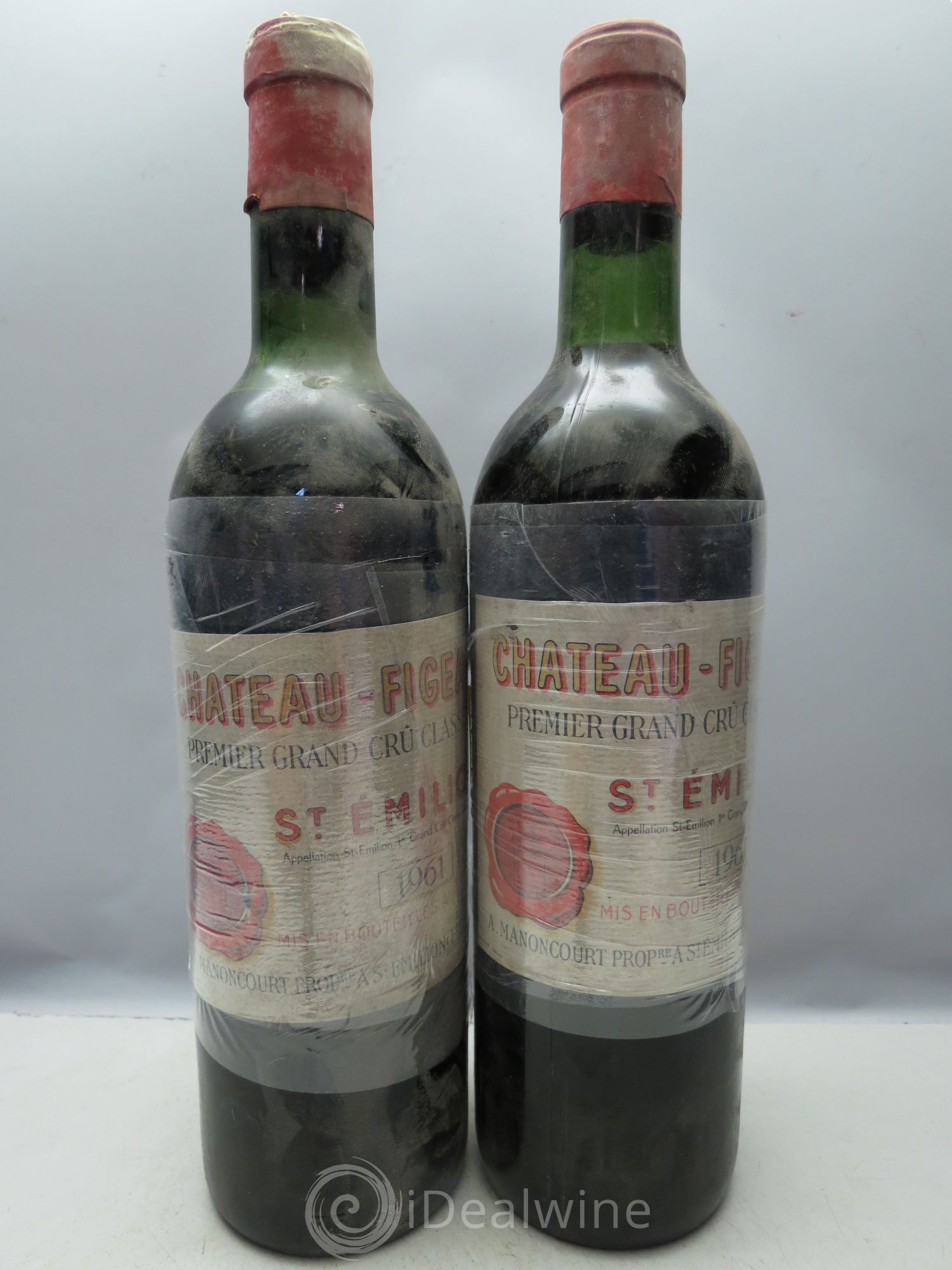 Château Figeac 1er Grand Cru Classé A 1961 - Lot de 12 bouteilles - 3