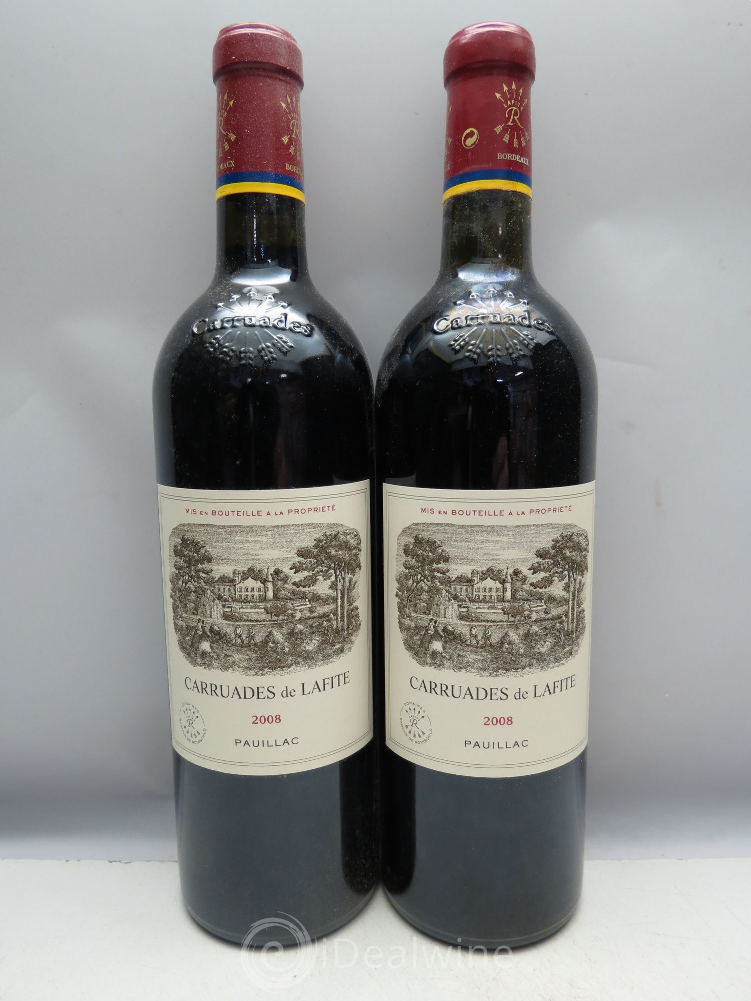 Carruades de Lafite Rothschild Second Vin 2008 - Lot de 12 bouteilles - 1
