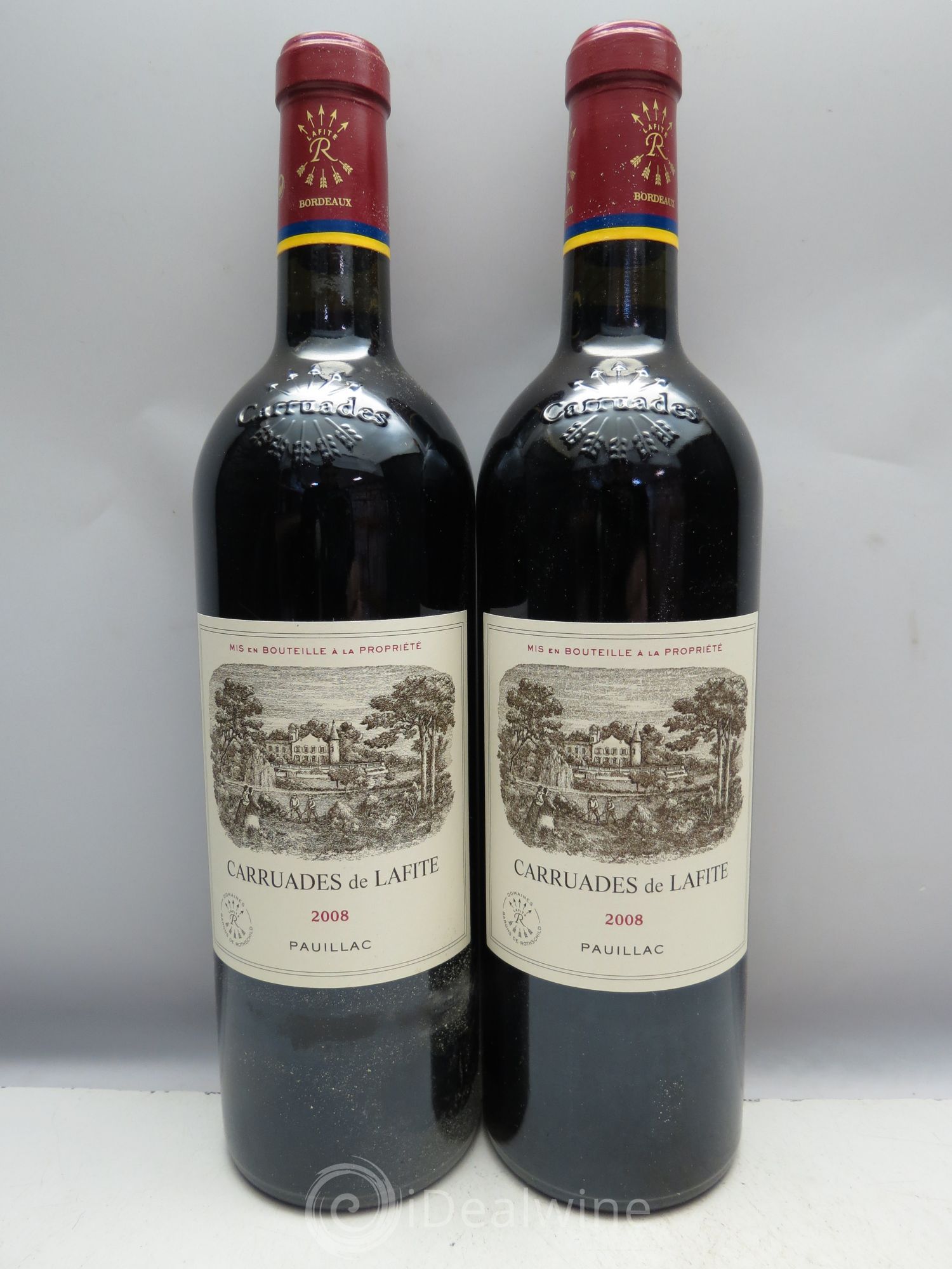 Carruades de Lafite Rothschild Second Vin 2008 - Lot de 12 bouteilles - 2