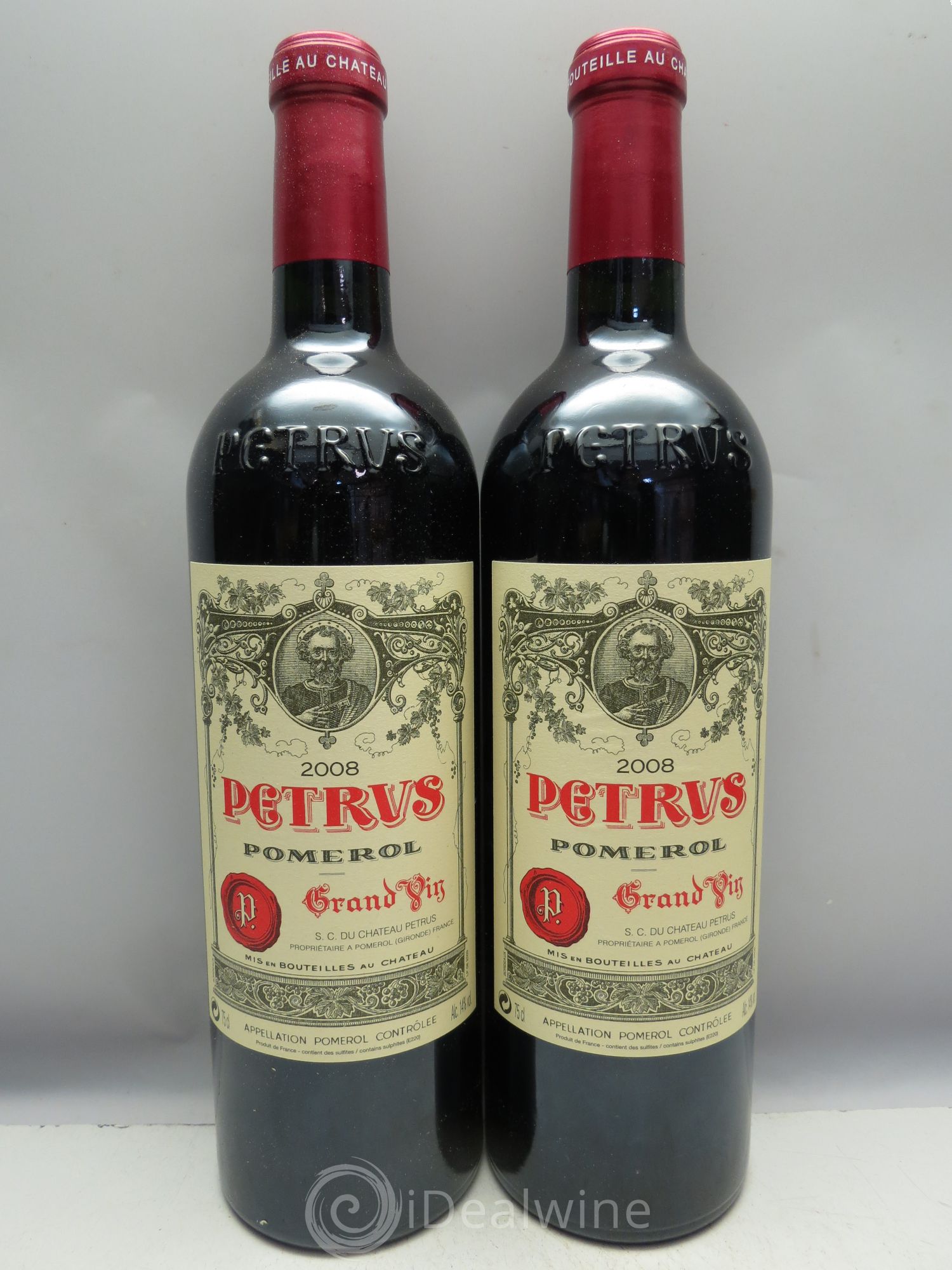 Petrus 2008 - Lot de 6 bouteilles - 0