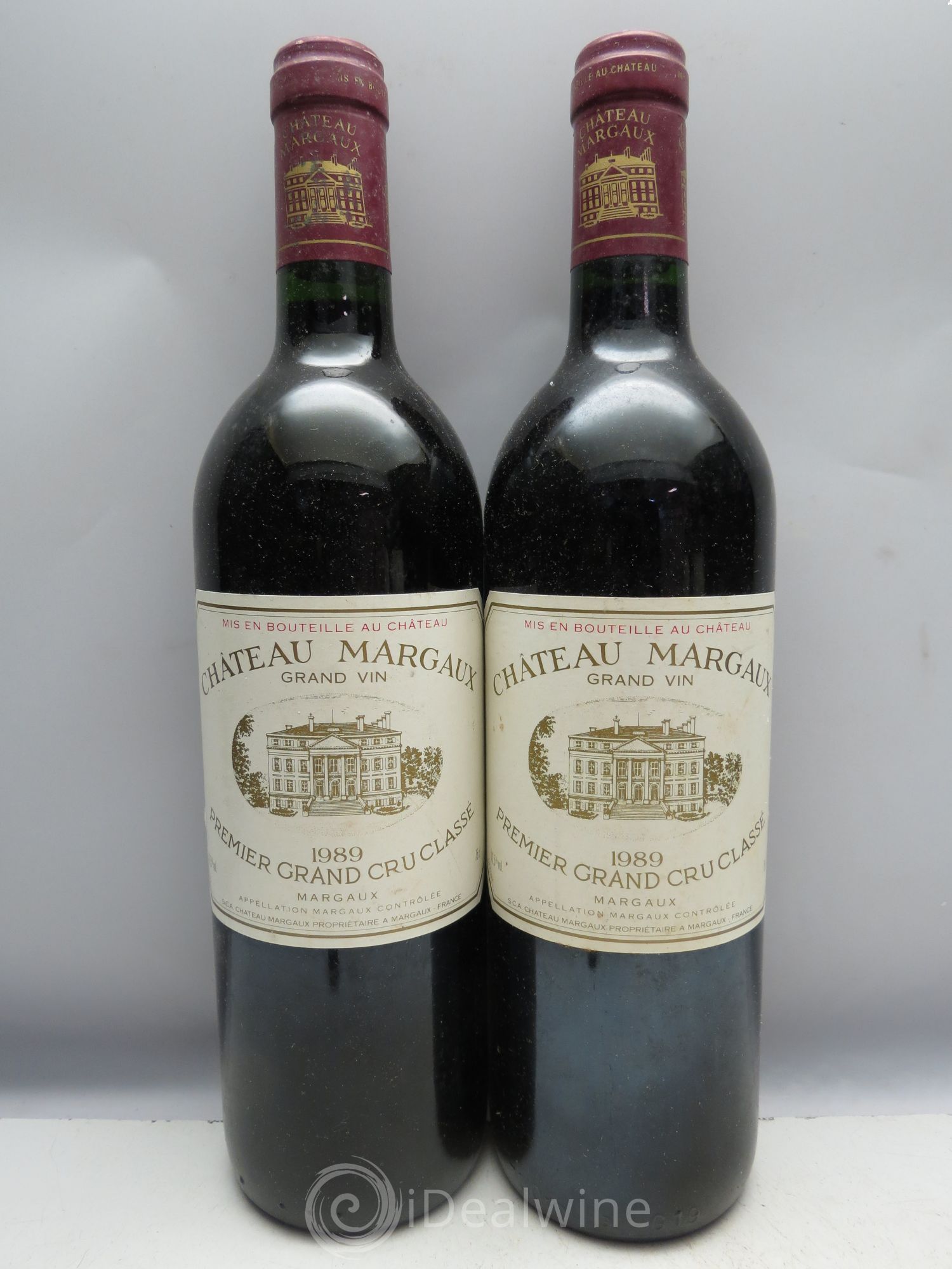 Château Margaux 1er Grand Cru Classé 1989 - Lot de 6 bouteilles - 1