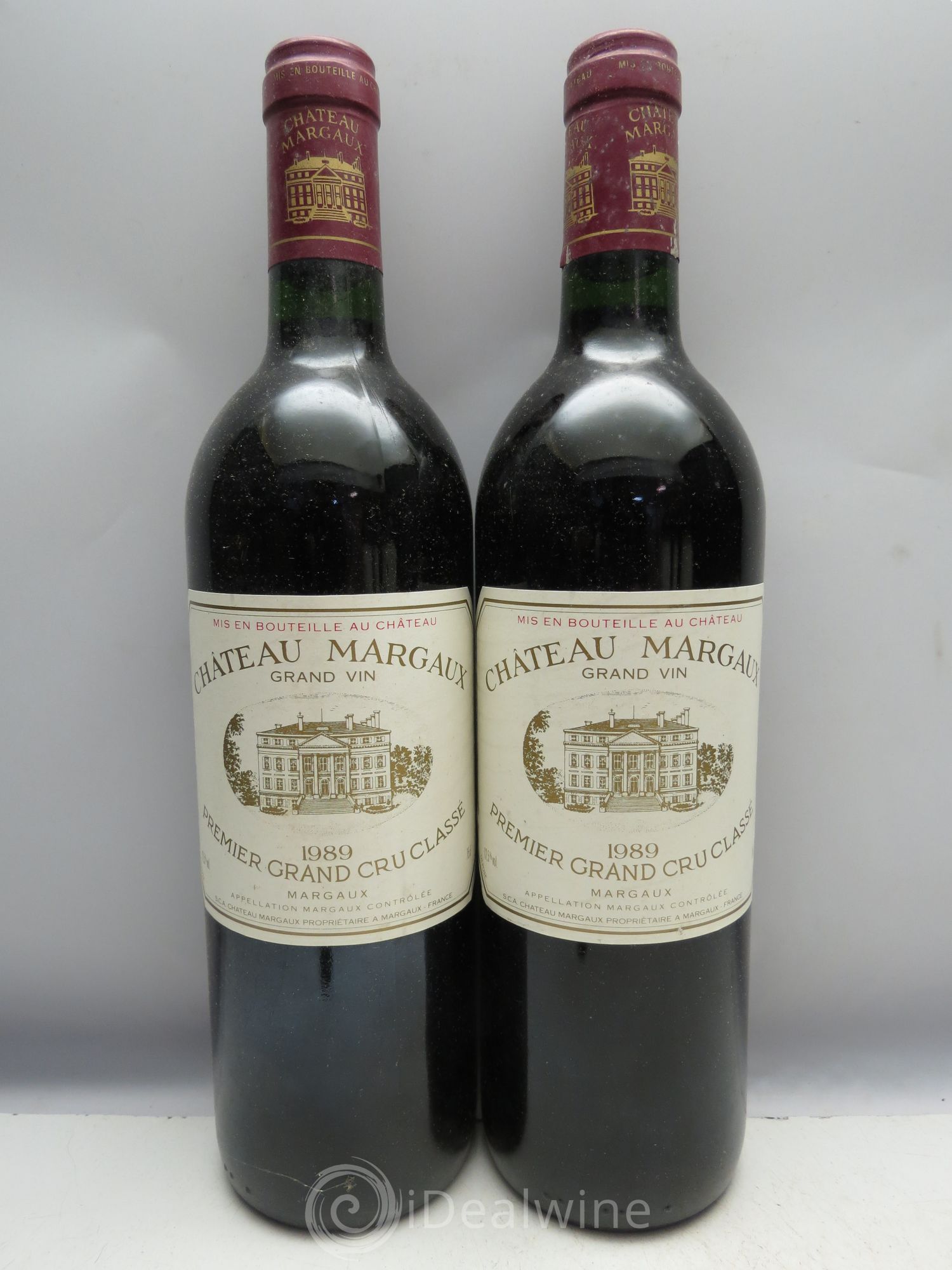 Château Margaux 1er Grand Cru Classé 1989 - Lot de 6 bouteilles - 2