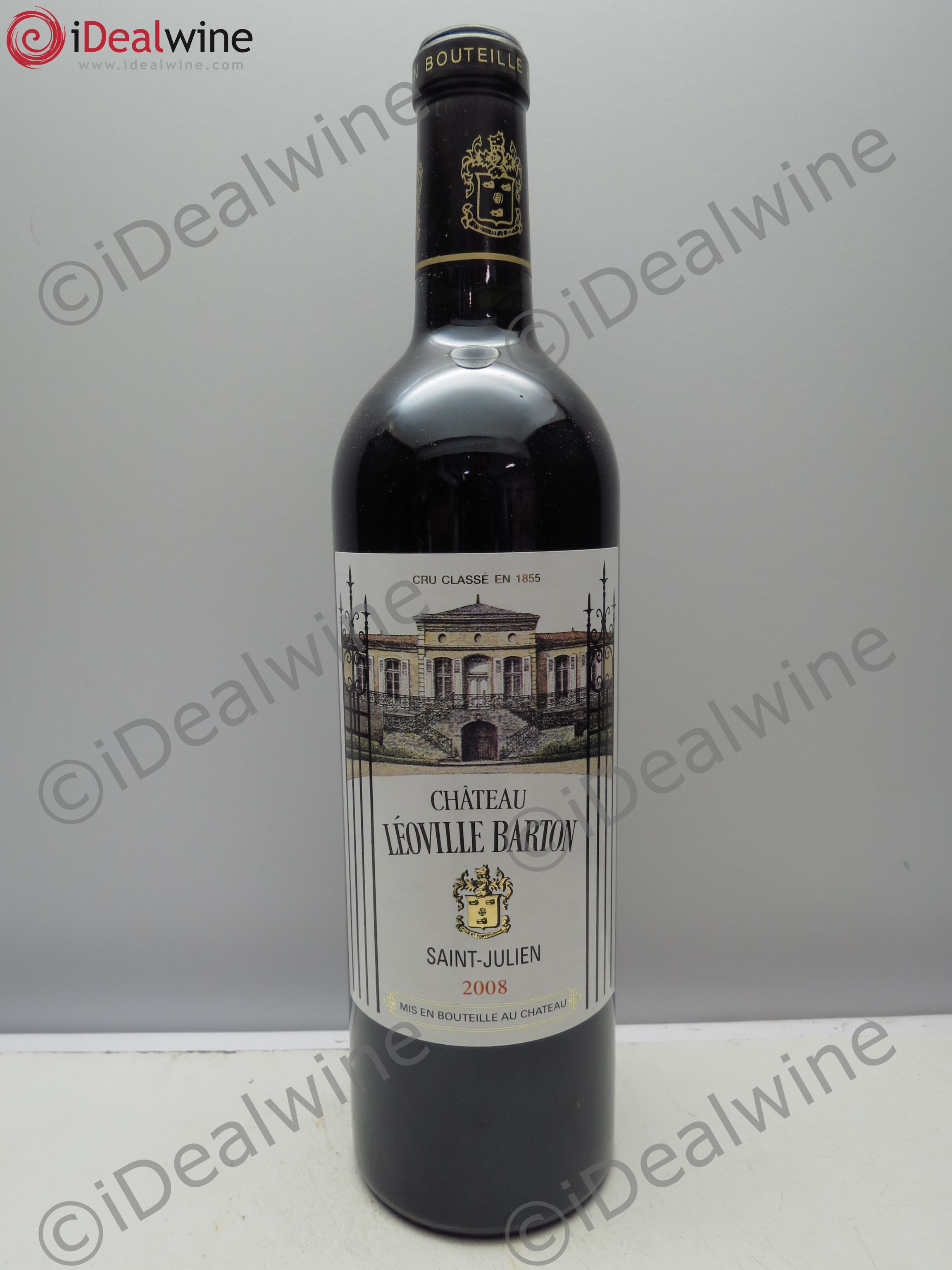 Château Léoville Barton 2ème Grand Cru Classé 2008 - Lot de 1 bouteille - 0