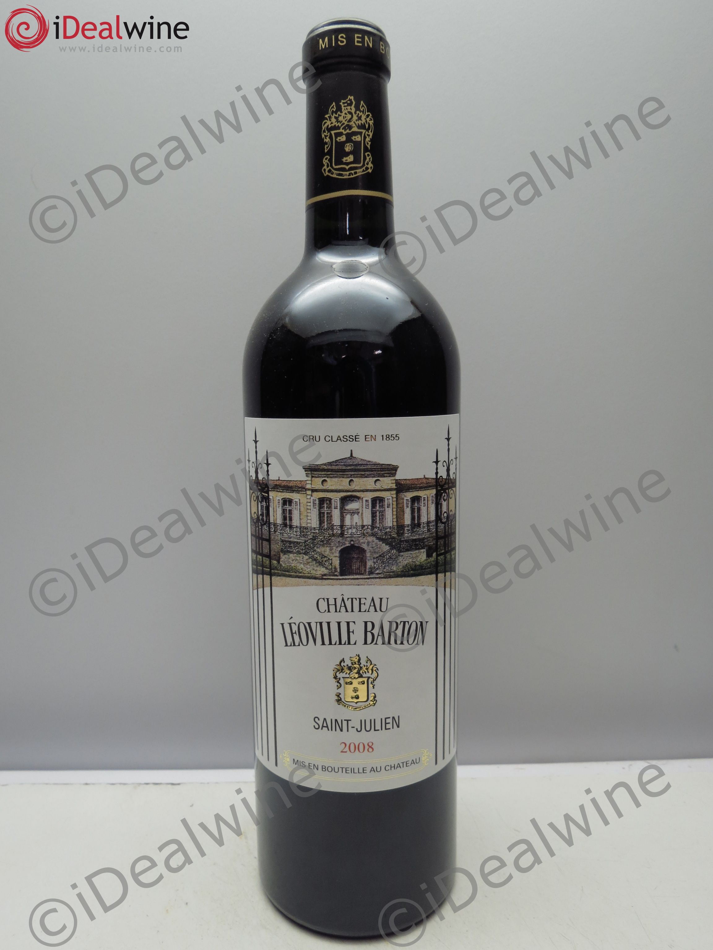 Château Léoville Barton 2ème Grand Cru Classé 2008 - Lot de 1 bouteille - 0