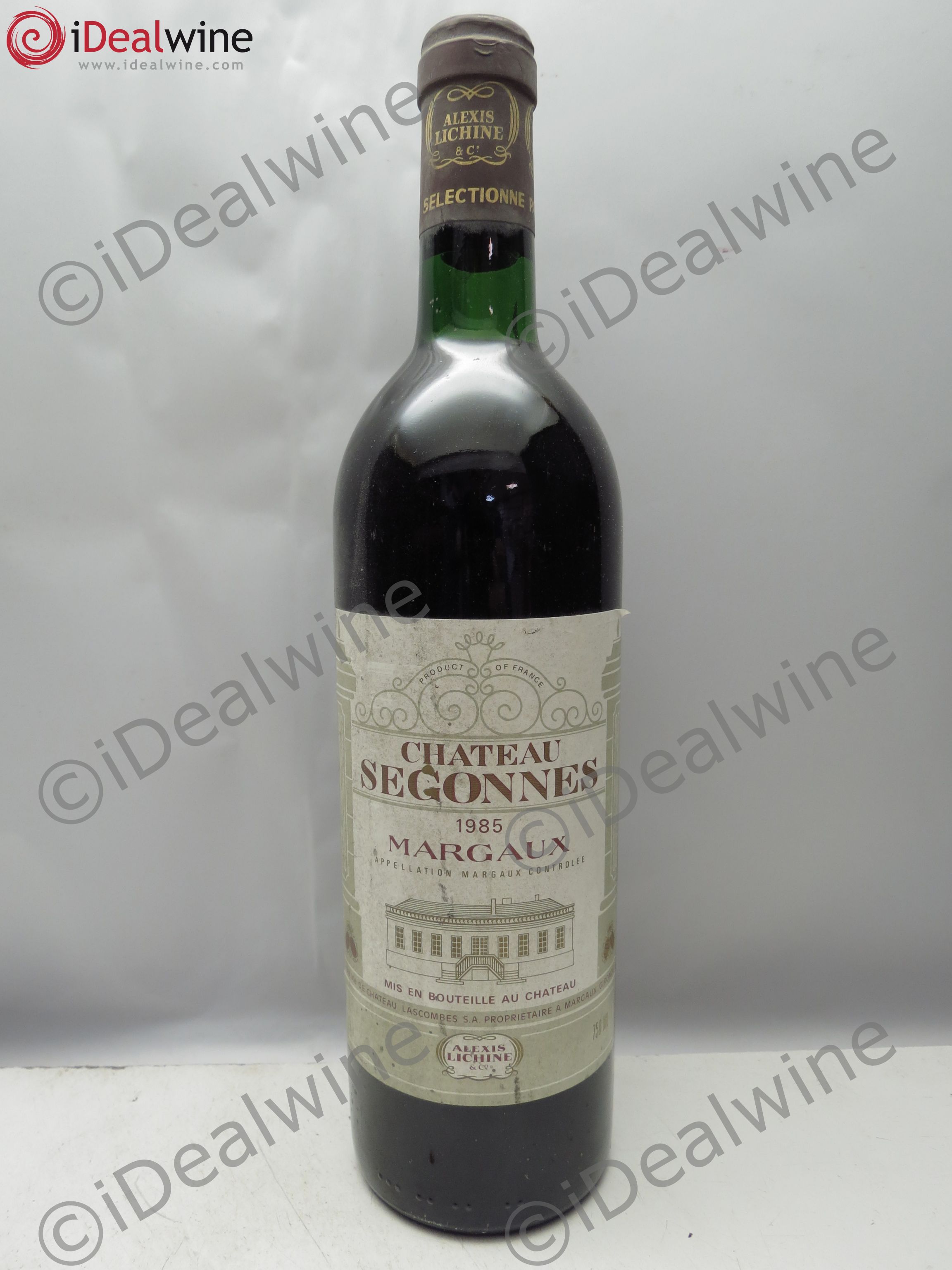 Château Segonnes 1985 - Lot de 1 bouteille - 0